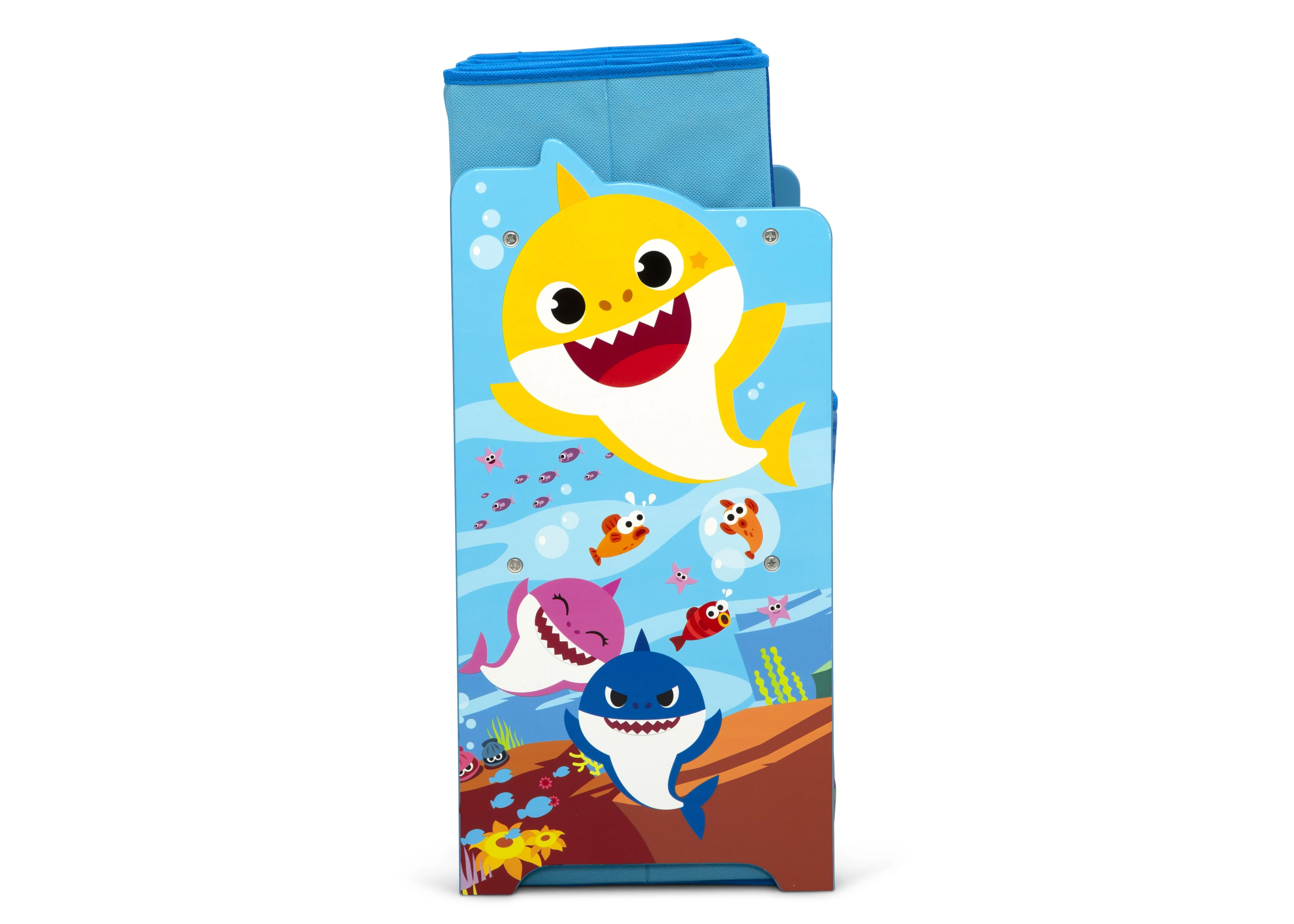 Baby Shark Design & Store 6 Bin Toy Storage Organizer - Image 6