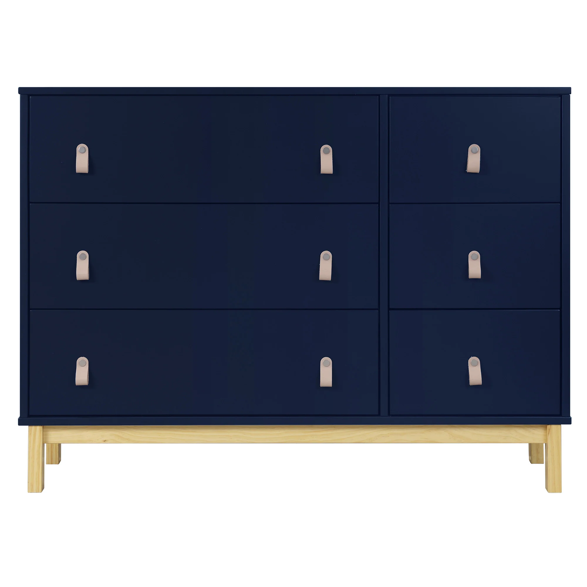 babyGap Legacy 6 Drawer Dresser with Leather Pulls and Interlocking Drawers - Image 10