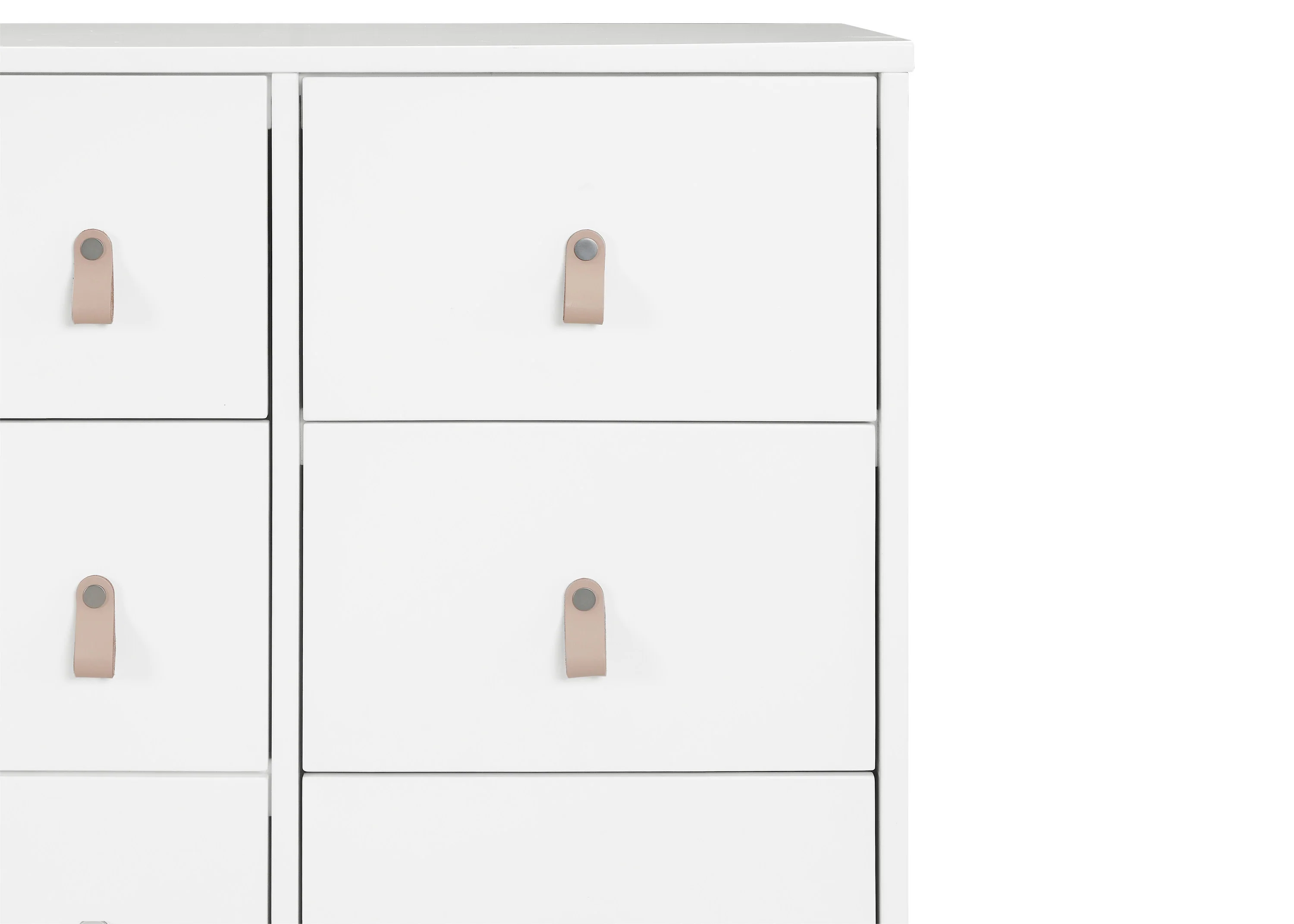 babyGap Legacy 6 Drawer Dresser with Leather Pulls and Interlocking Drawers - Image 21