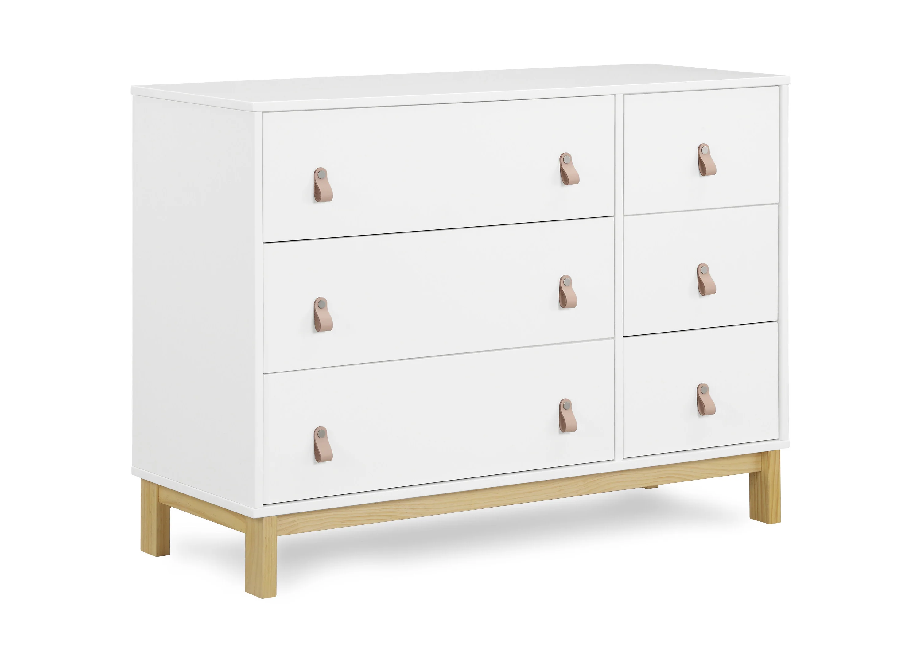 babyGap Legacy 6 Drawer Dresser with Leather Pulls and Interlocking Drawers - Image 22