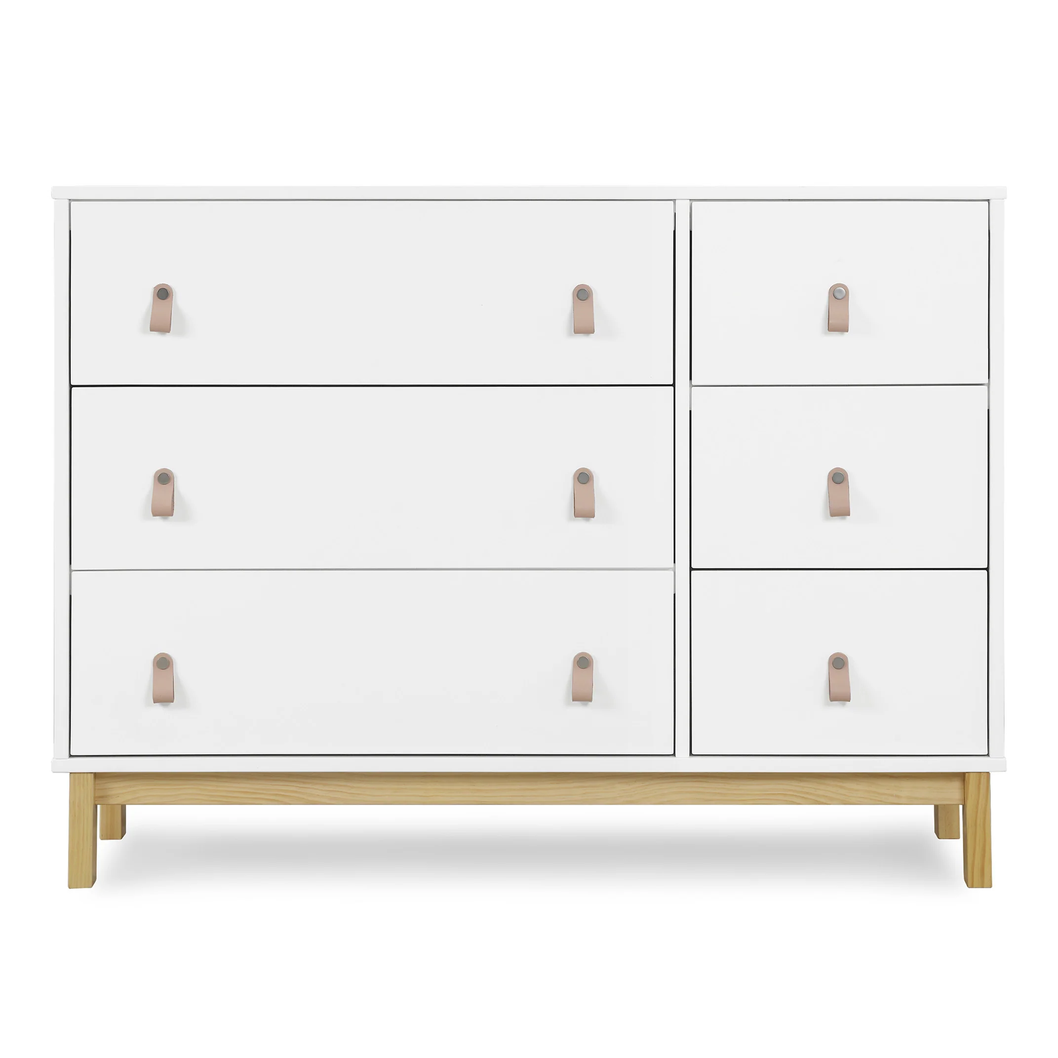 babyGap Legacy 6 Drawer Dresser with Leather Pulls and Interlocking Drawers - Image 27