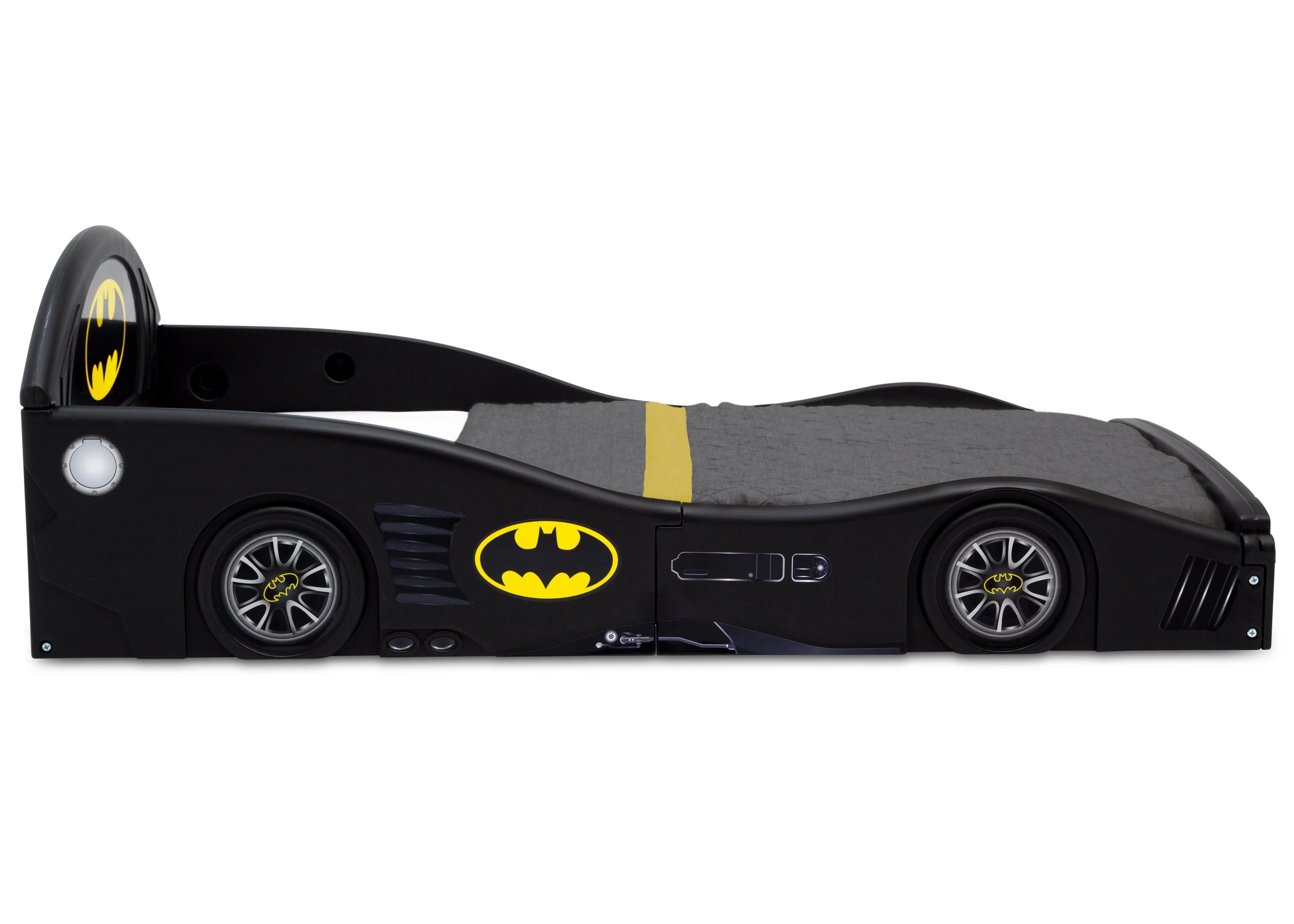 Batman Batmobile Plastic Sleep and Play Toddler Bed - Image 4