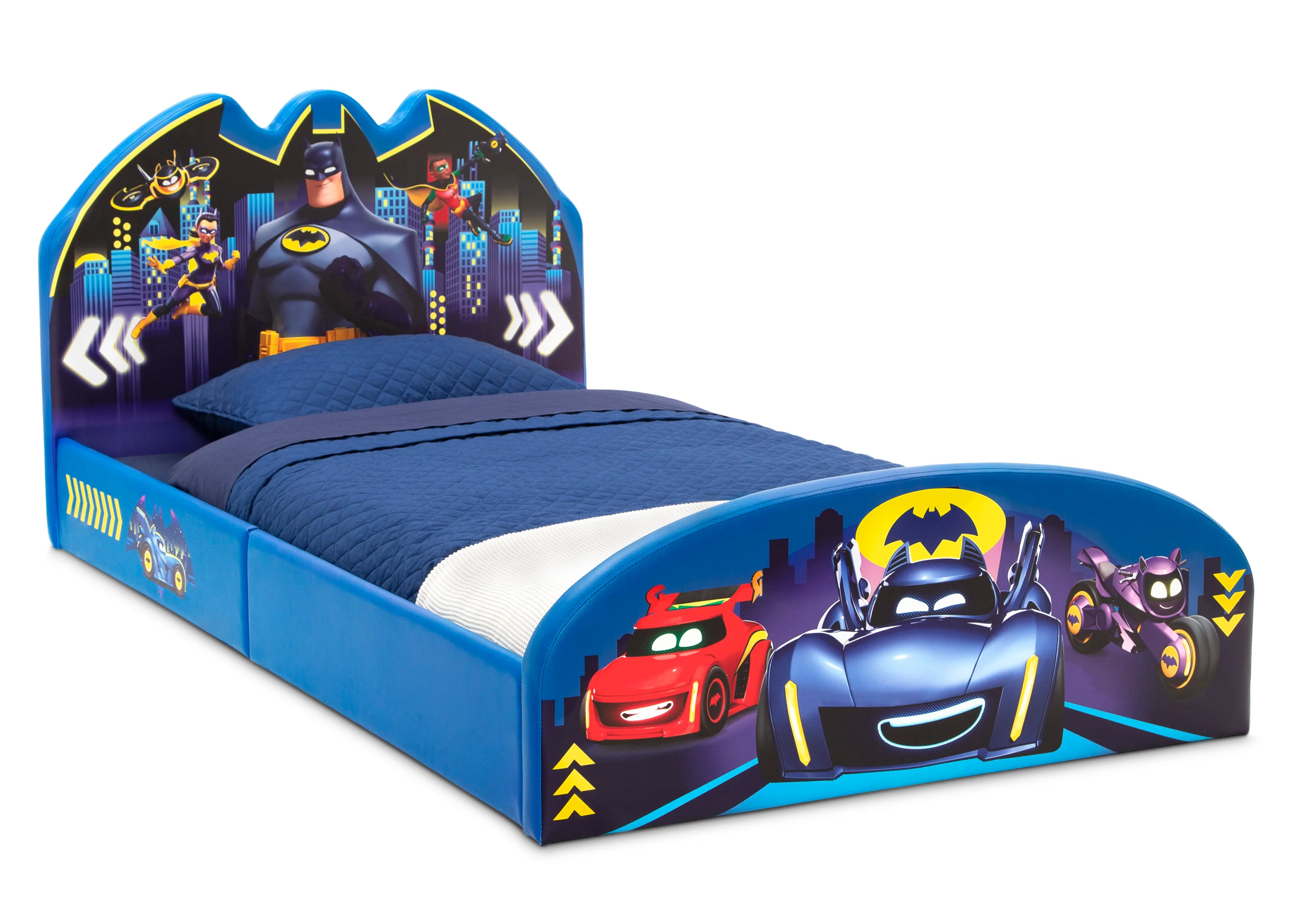 Batman Batwheels Upholstered Twin Bed - Image 2