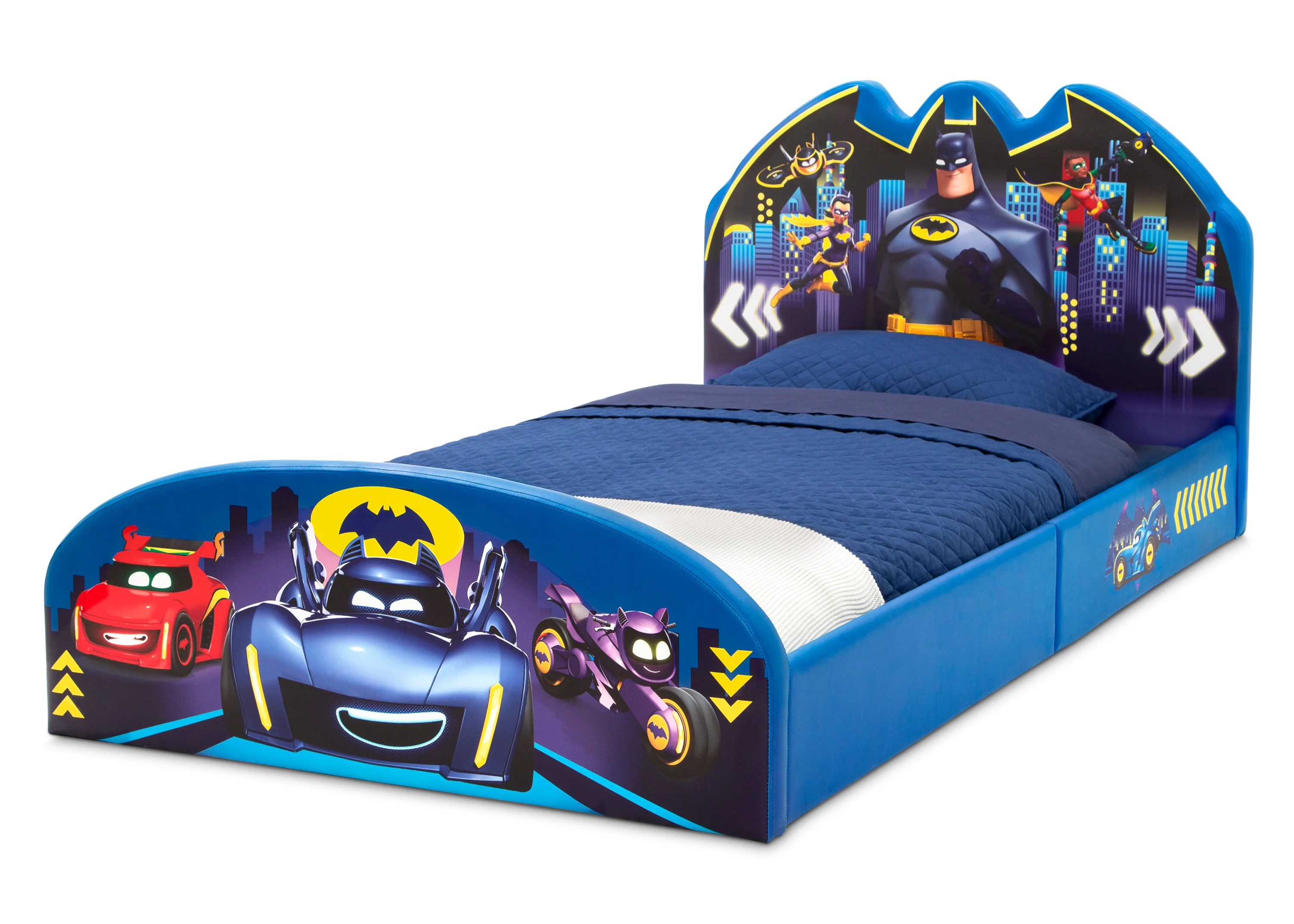 Batman Batwheels Upholstered Twin Bed - Image 3