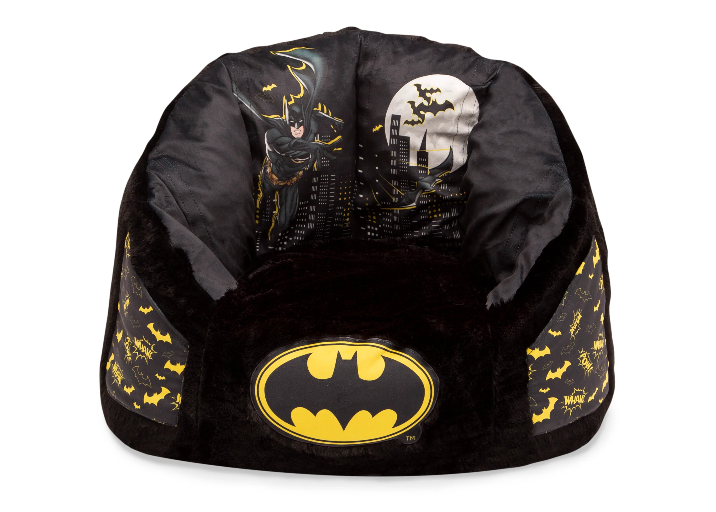 Batman Cozee Fluffy Chair, Kid Size (For Kids Up To 10 Years Old) - Image 2