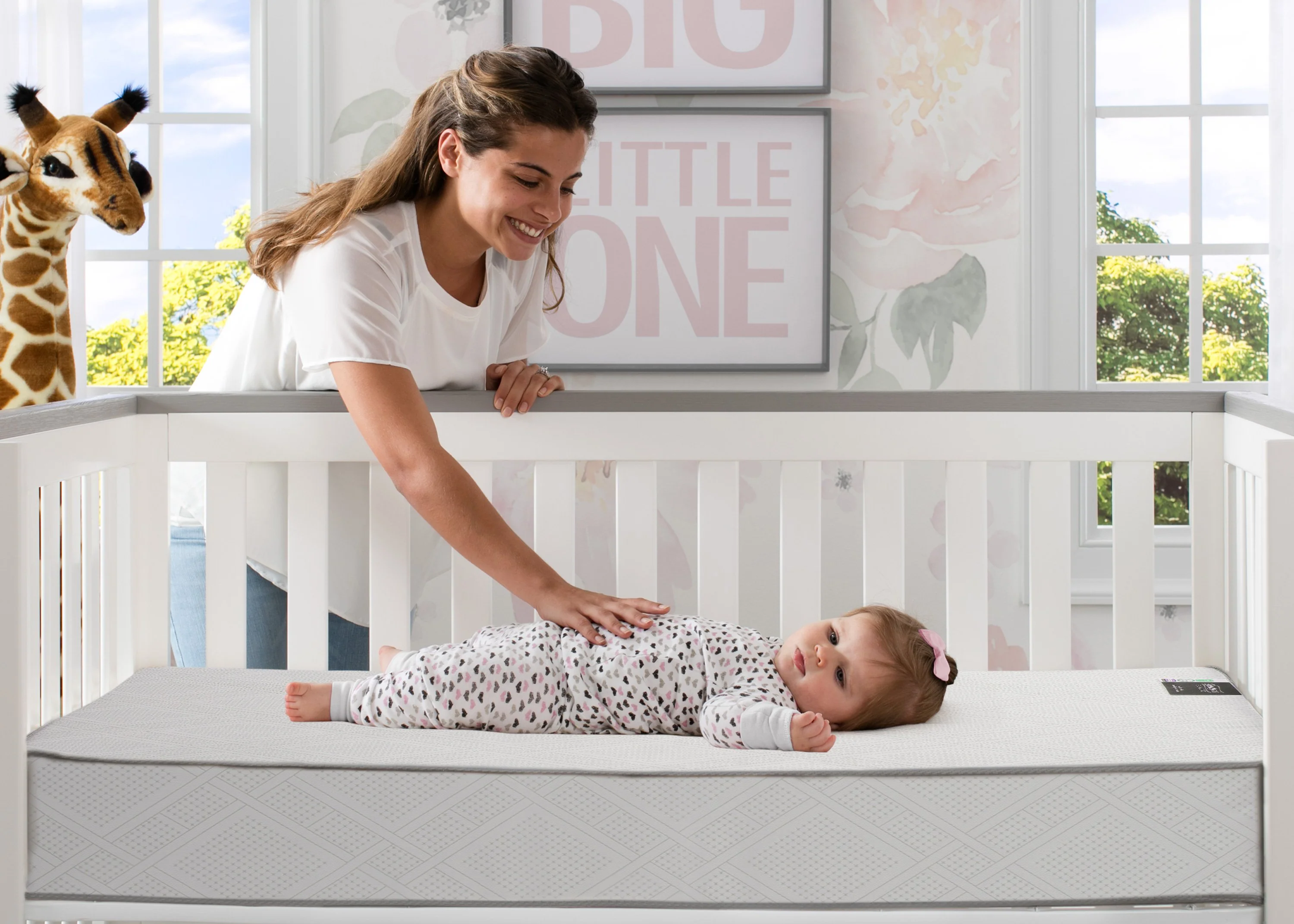 Beautyrest Black Solitaire 2-Stage Crib and Toddler Mattress - Image 4