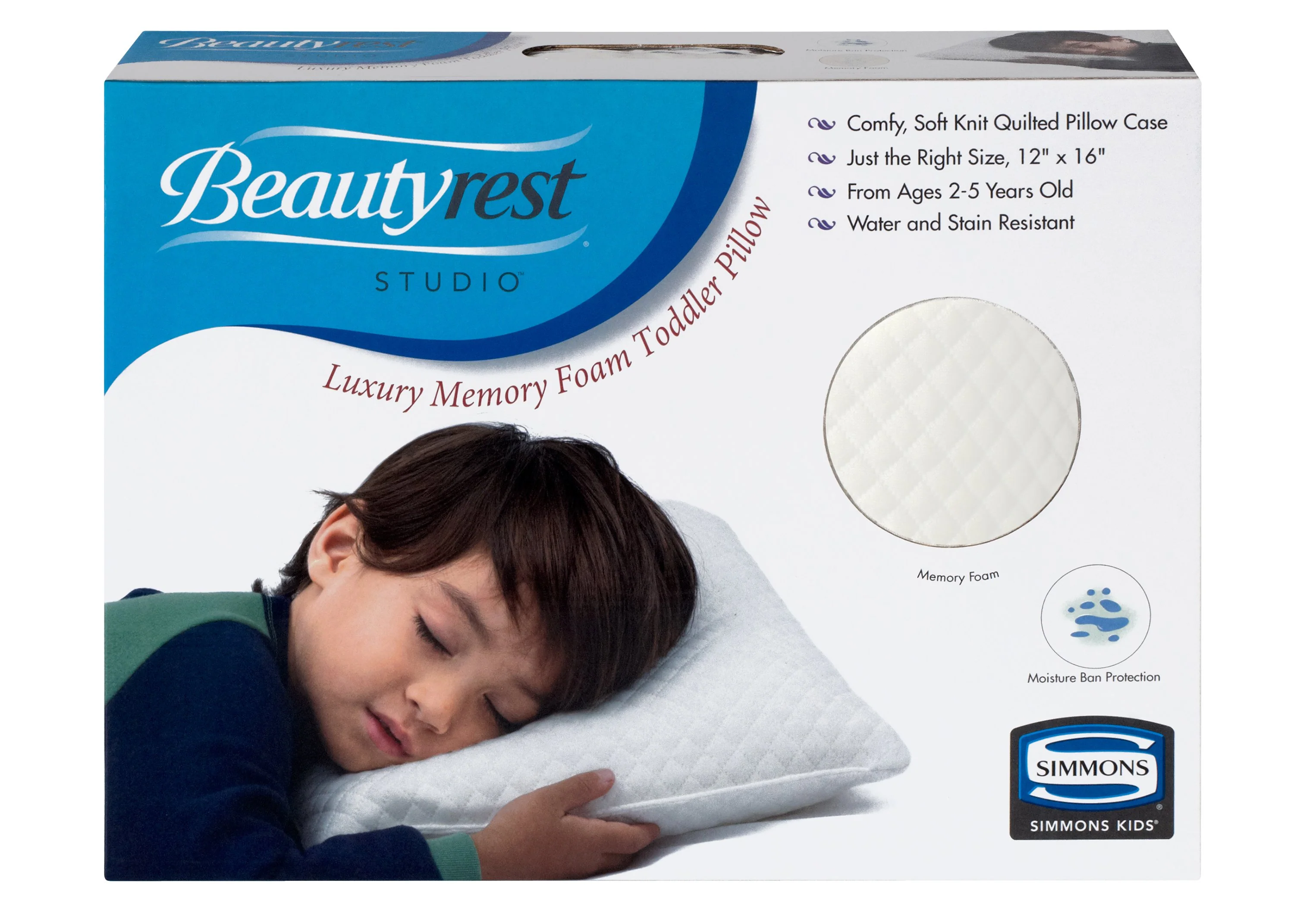 Beautyrest KIDS Luxury Memory Foam Toddler Pillow - Image 4