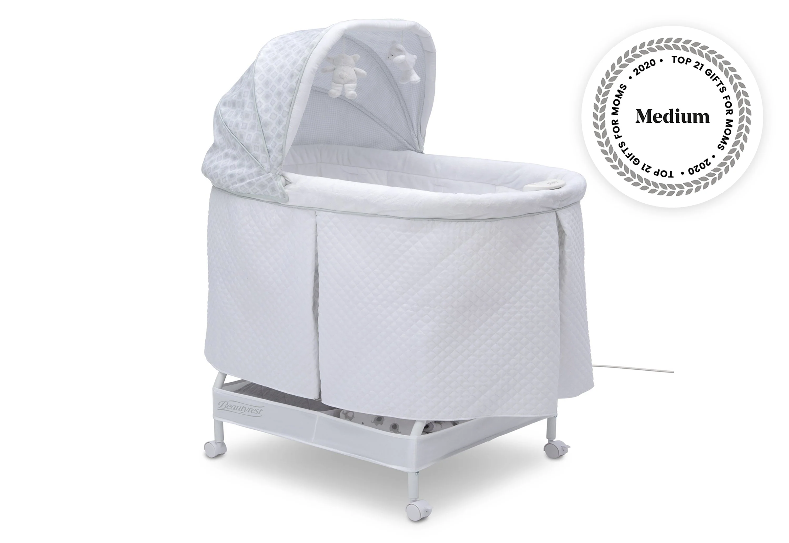 Beautyrest™ Silent Auto Gliding Lux Bassinet - Arcadia - Image 3