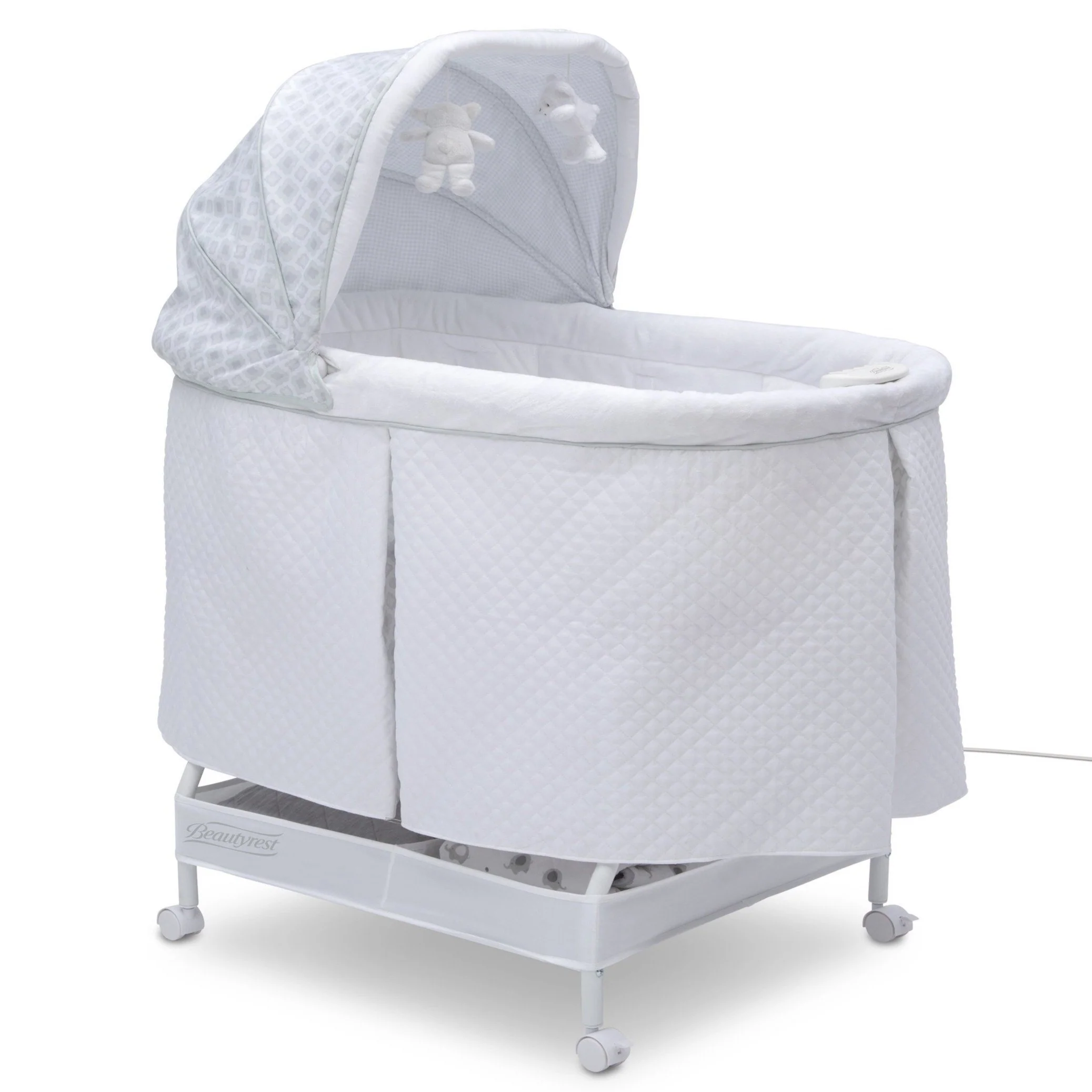 Beautyrest™ Silent Auto Gliding Lux Bassinet - Arcadia - Image 8