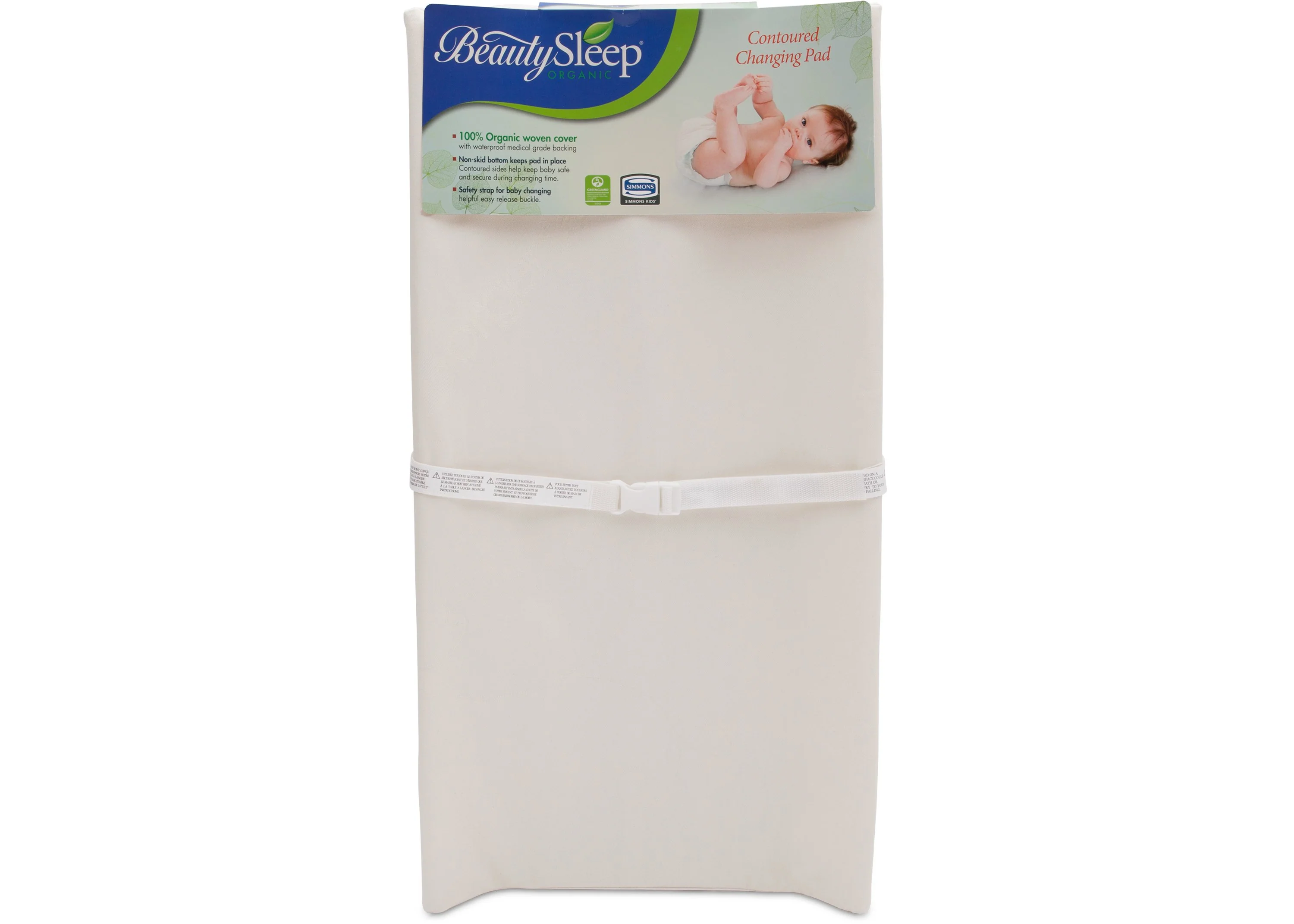 BeautySleep Natural Contoured Changing Pad - Image 4