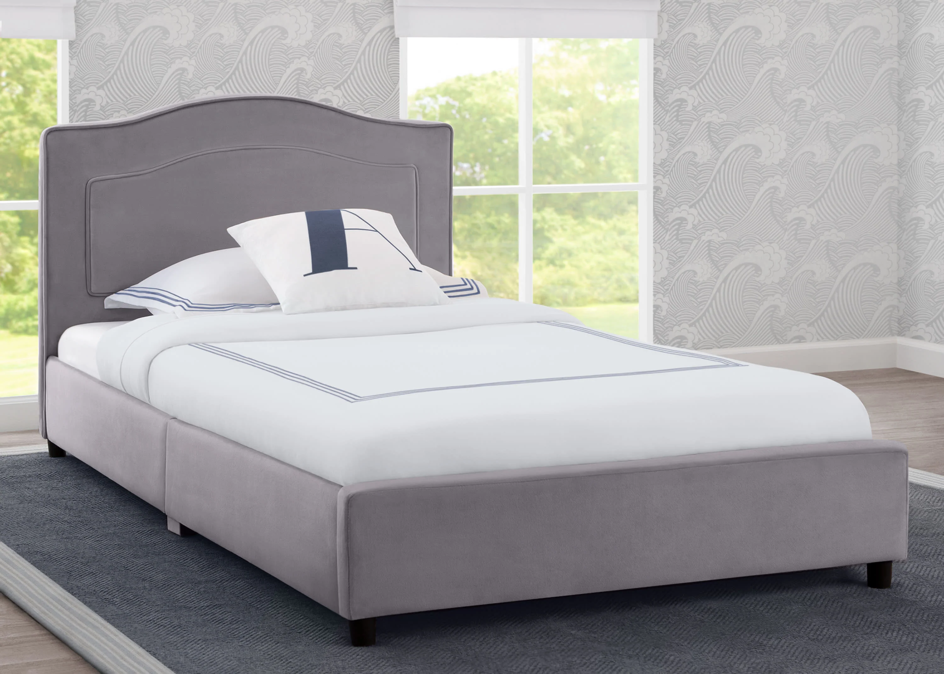 Upholstered Twin Bed - Image 2