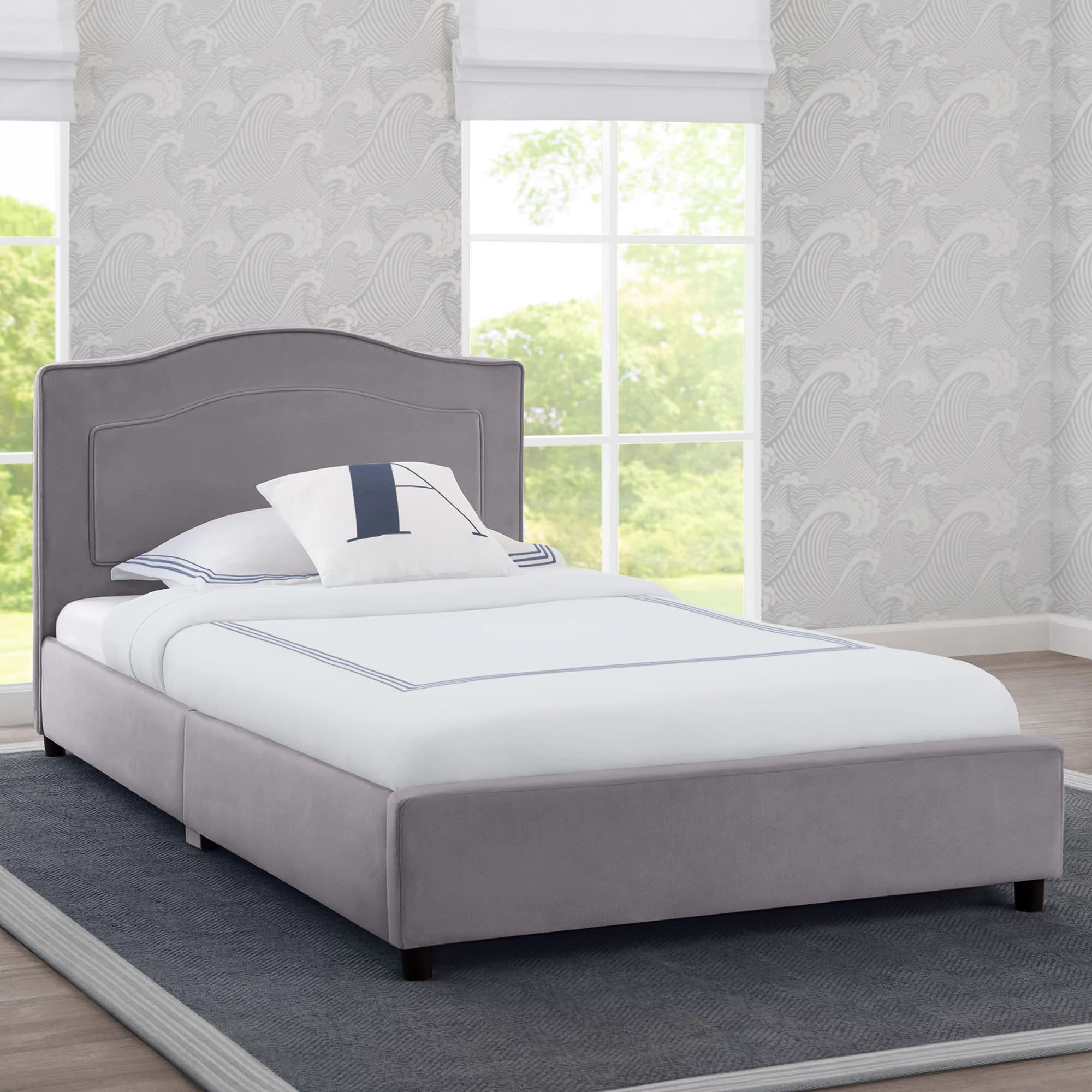 Upholstered Twin Bed - Image 5