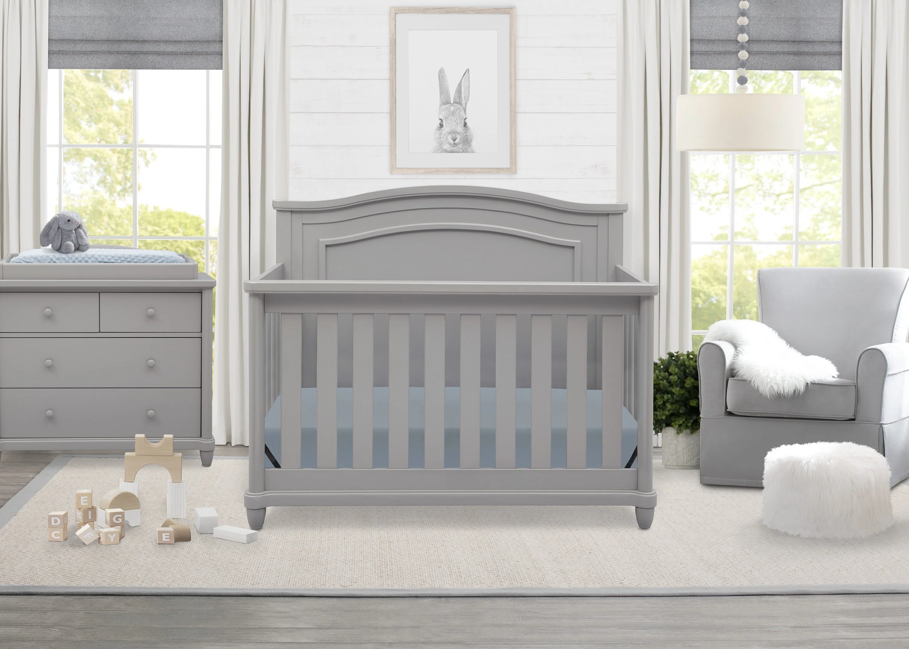 Belmont 4-in-1 Convertible Crib - Image 2