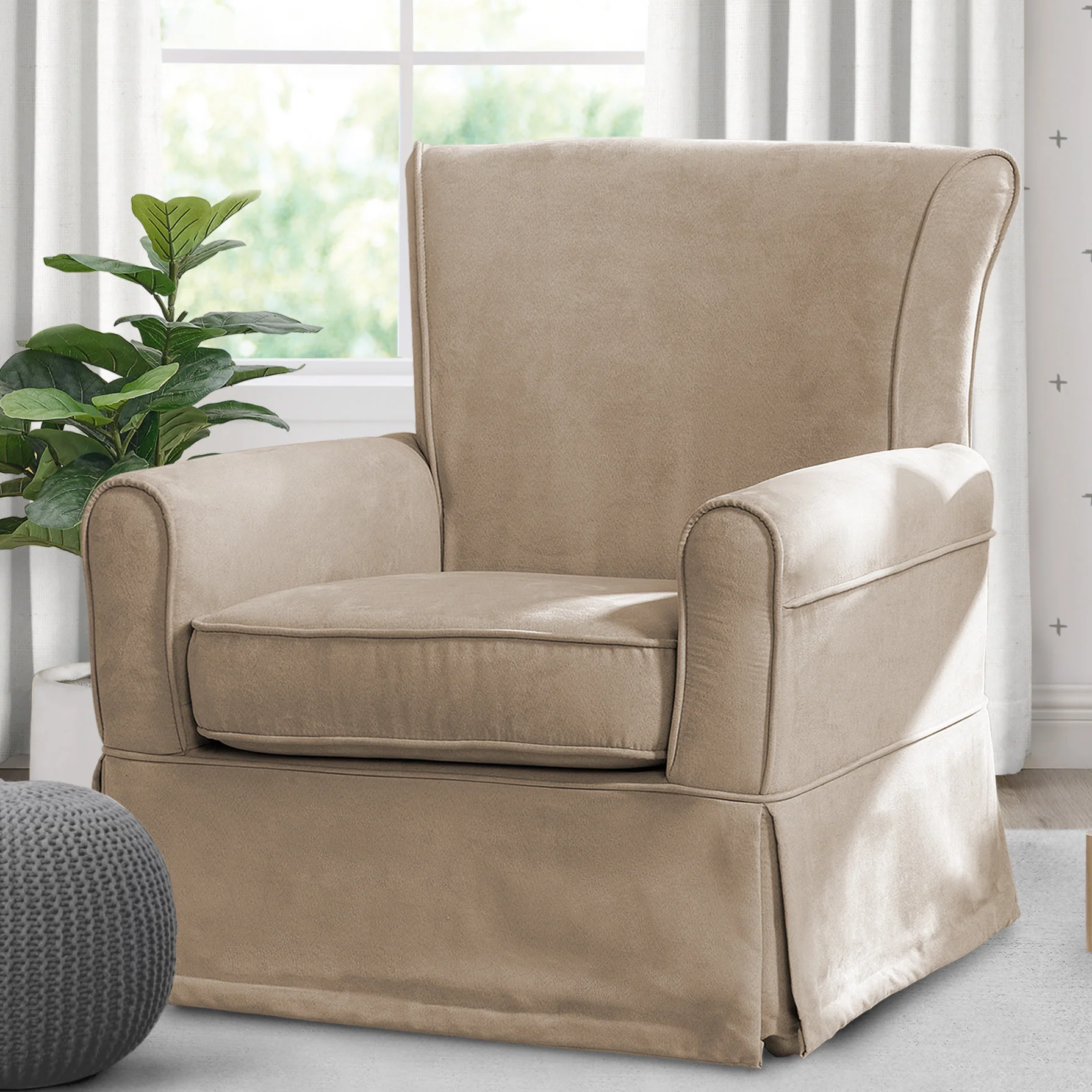 Benbridge Upholstered Glider - Image 15