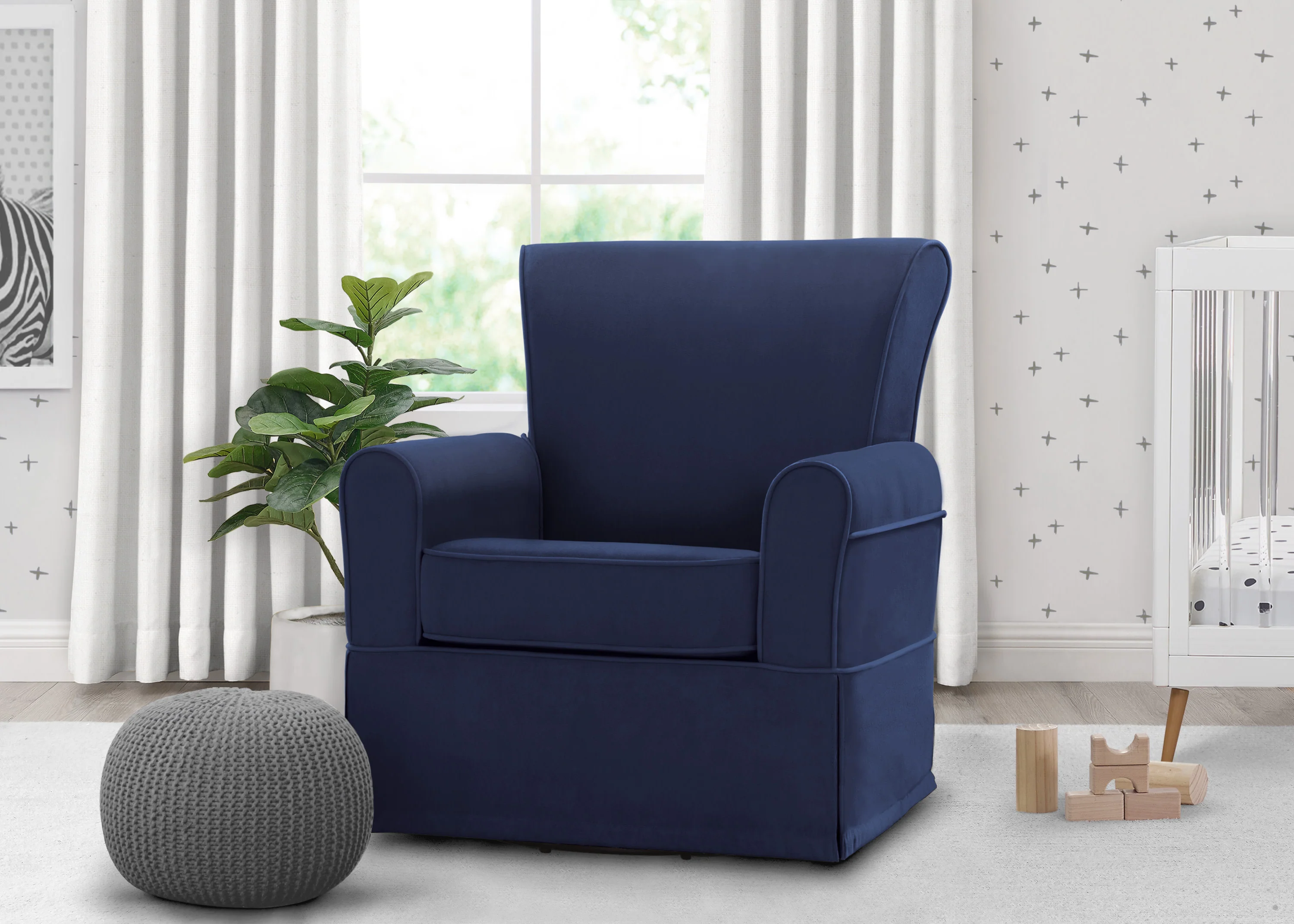 Benbridge Upholstered Glider - Image 24