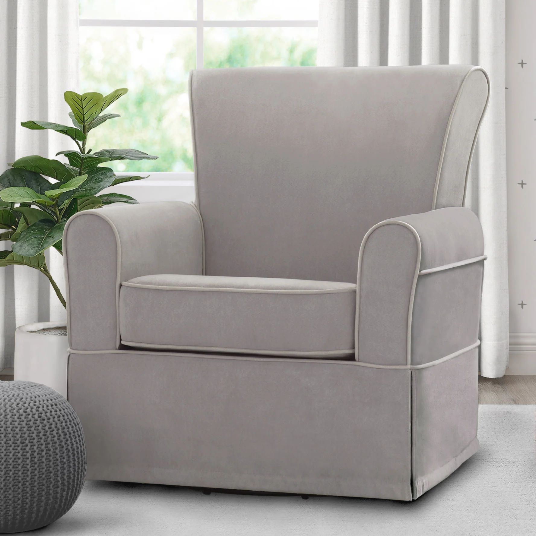 Benbridge Upholstered Glider - Image 5