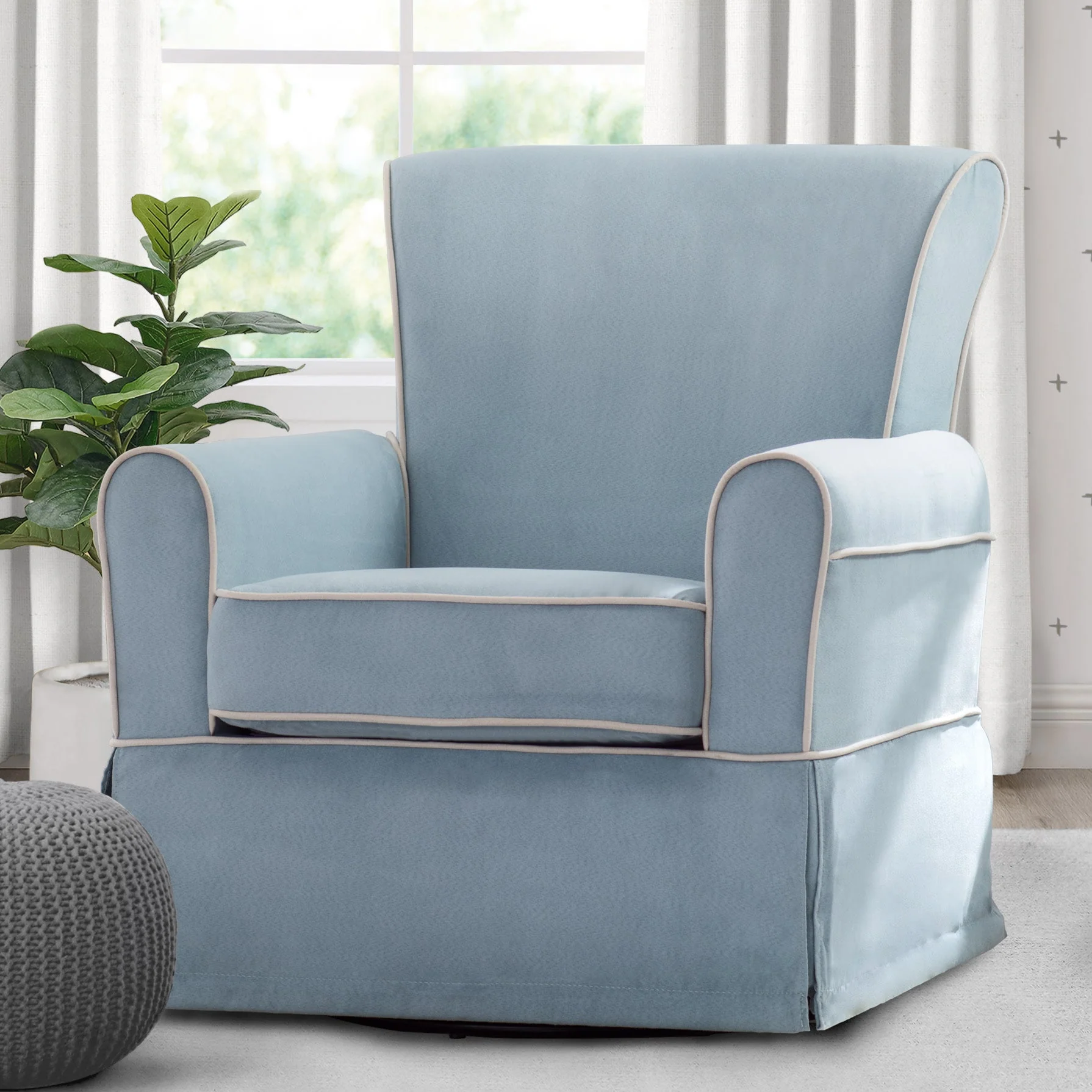 Benbridge Upholstered Glider - Image 8