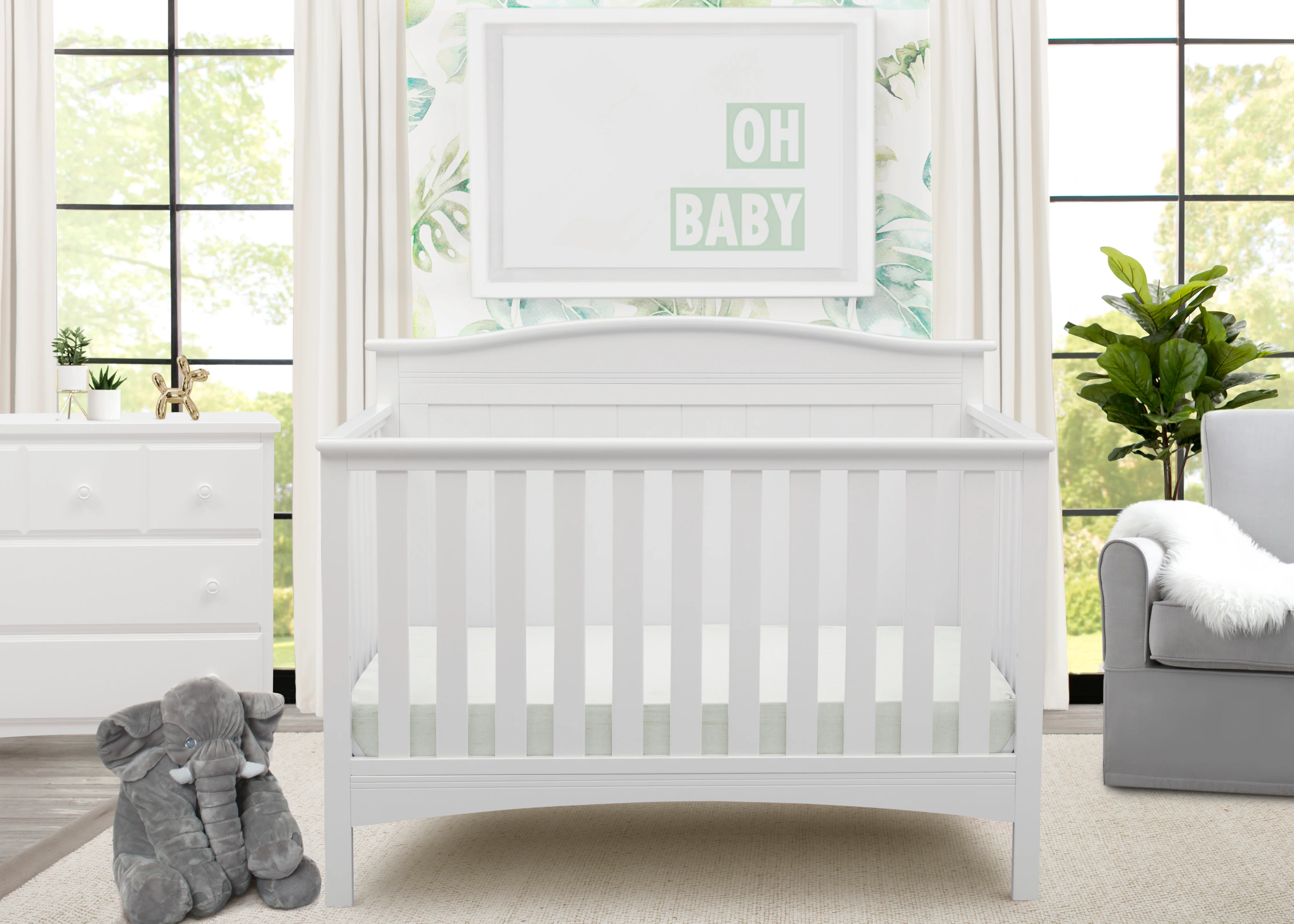 Bennett 4-in-1 Convertible Crib - Image 7