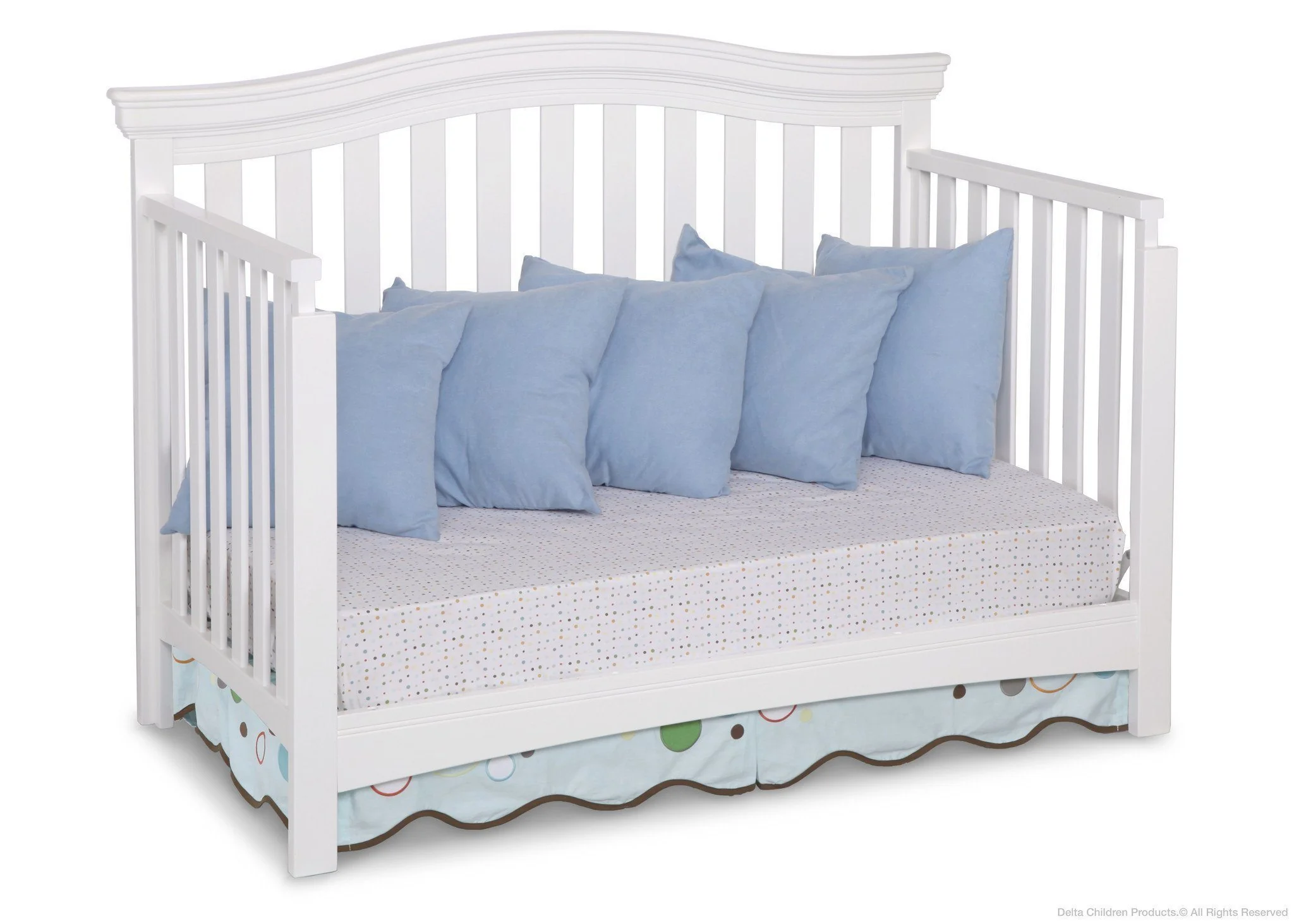Bennington Curved 4-in-1 Crib - Image 5