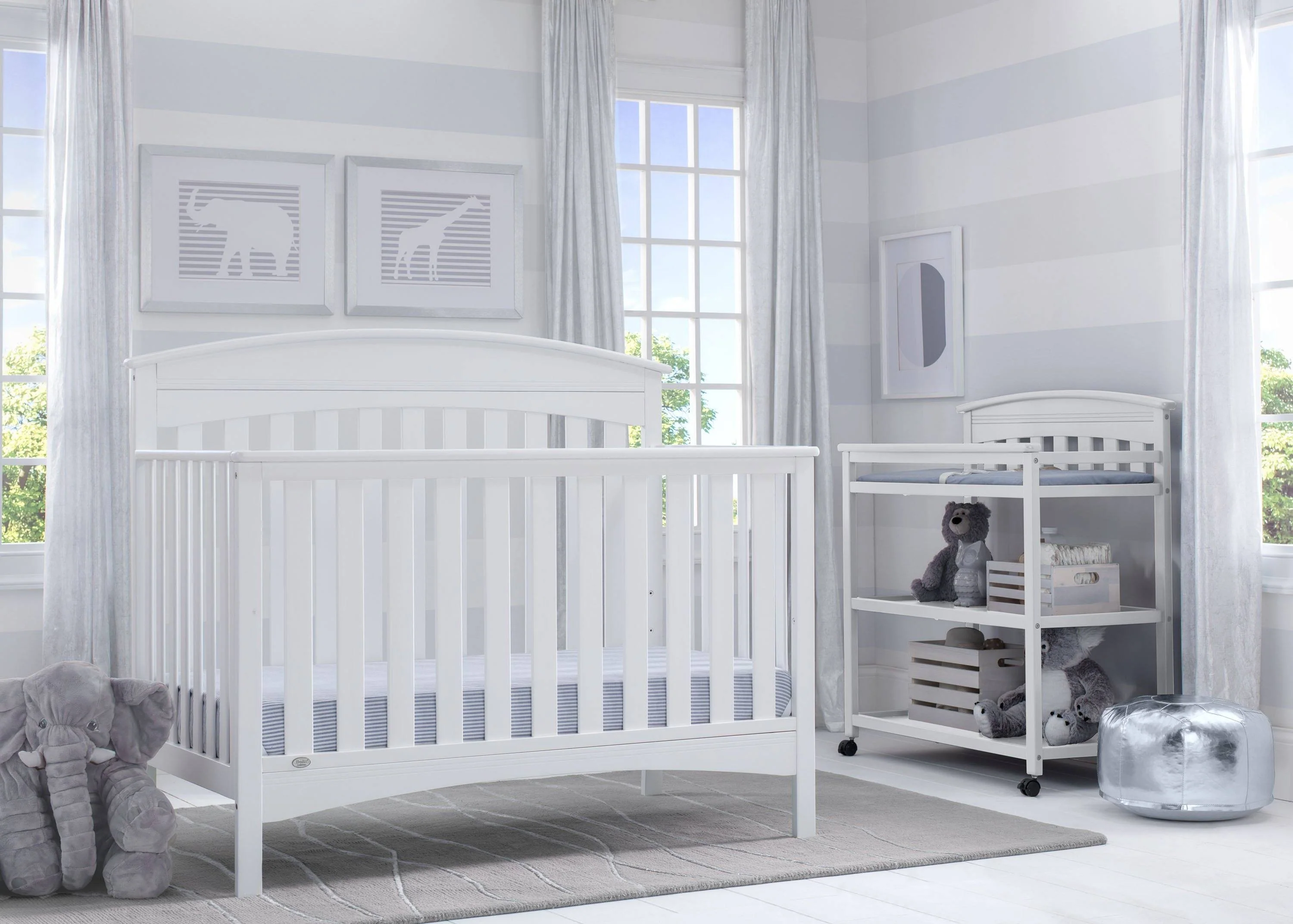 Bennington Elite Arched 4-in-1 Convertible Crib - Image 9