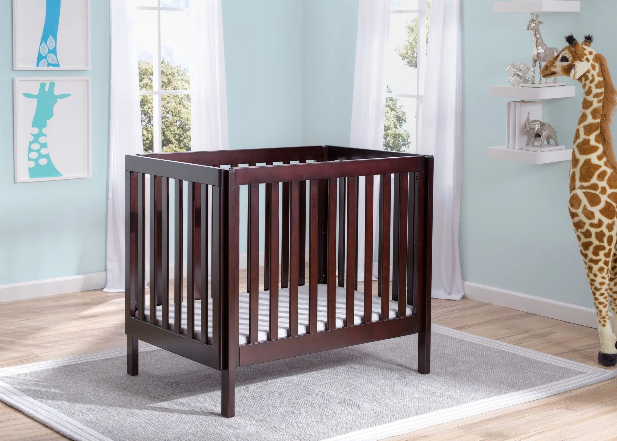 Bennington Elite Mini Crib with Mattress - Image 8
