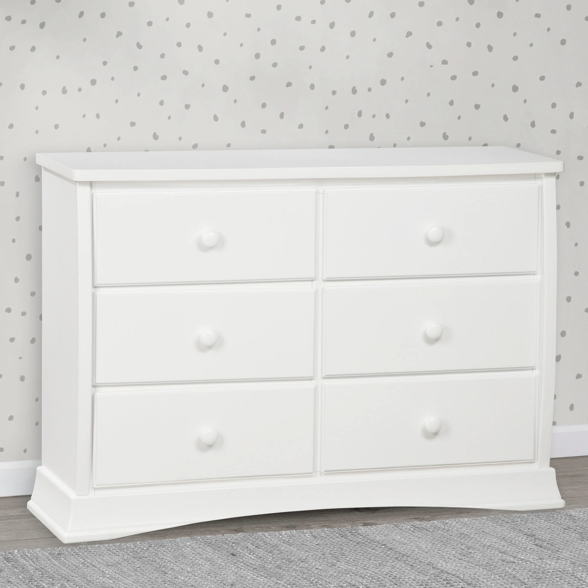 Bentley 6 Drawer Dresser with Interlocking Drawers - Image 4