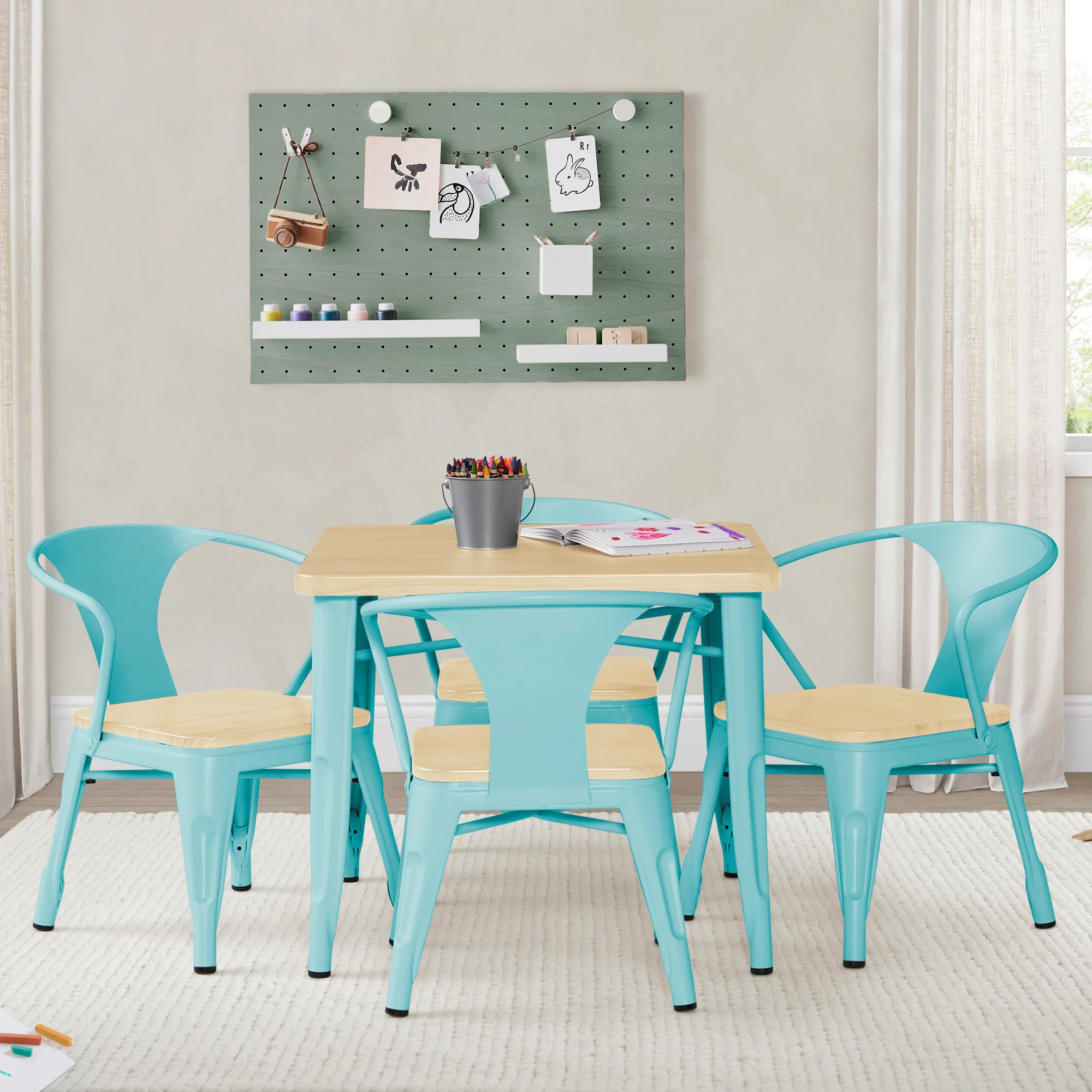 Bistro Table and 4 Chair Set - Image 12
