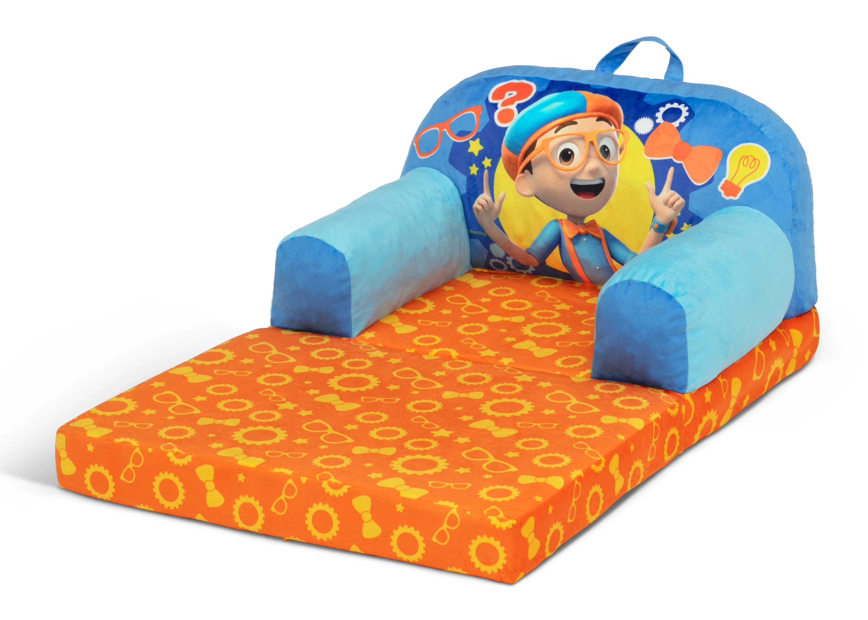 Blippi Cozee Buddy Flip-Out Chair - Image 5