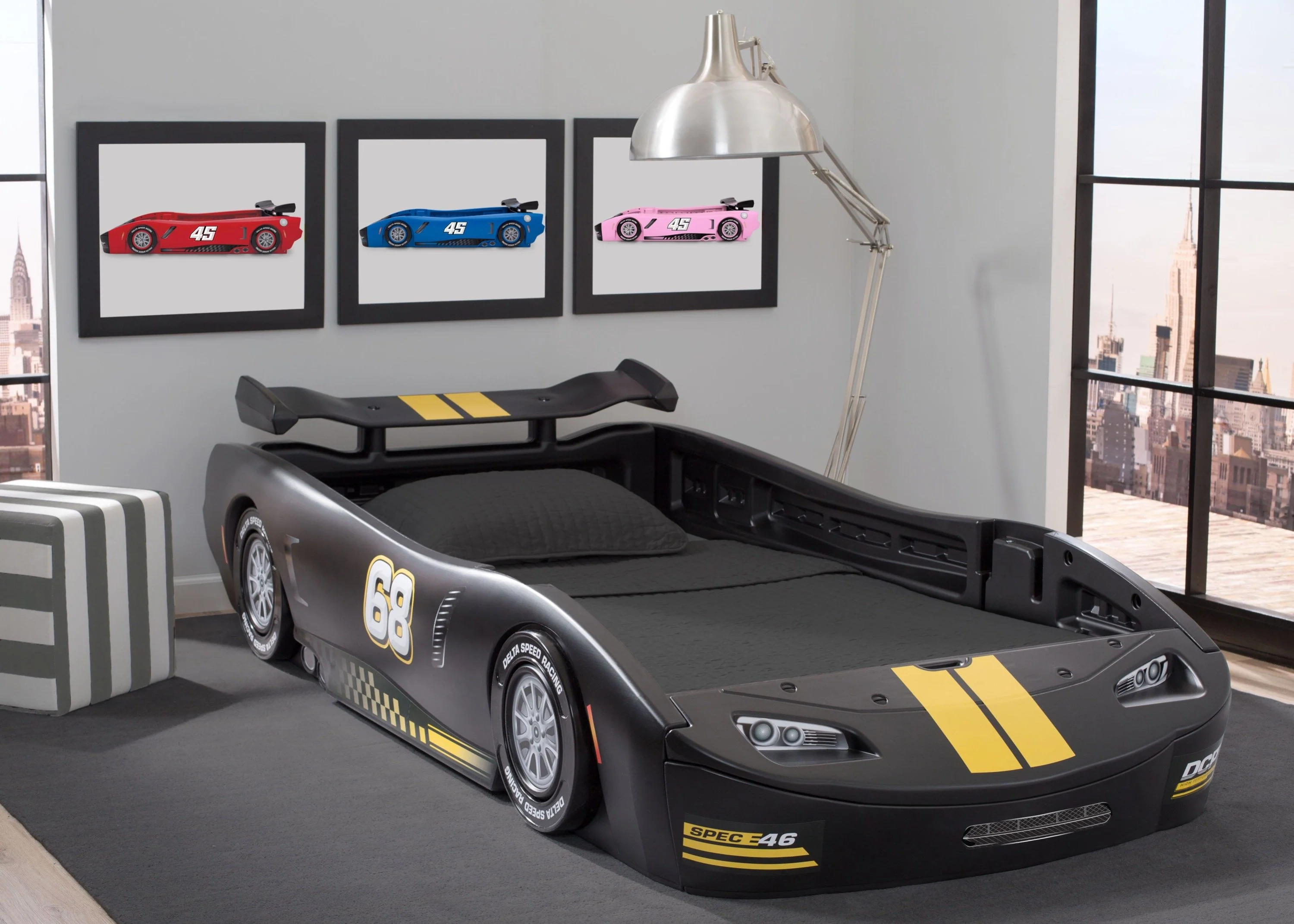Turbo Race Car Twin Bed - Image 17