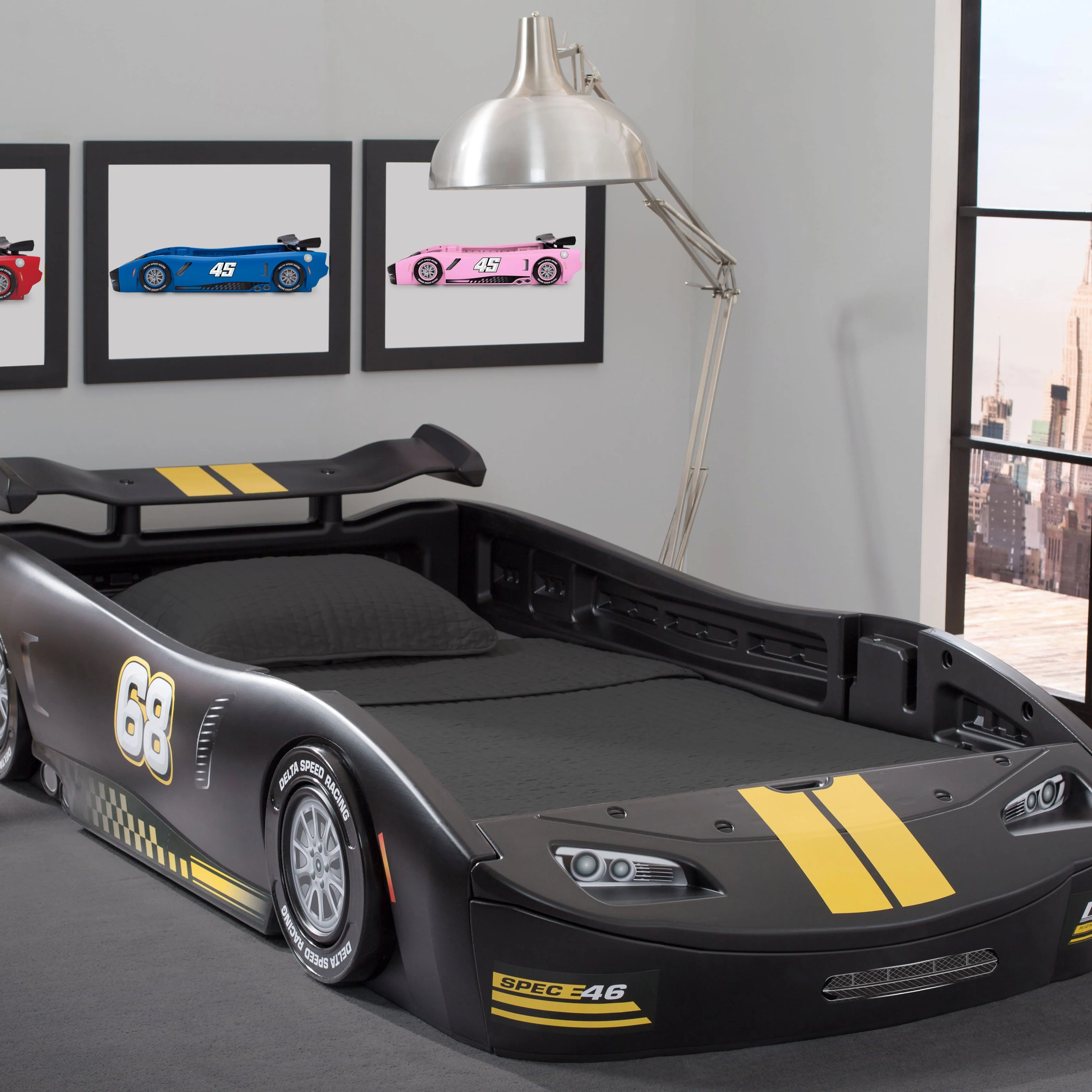 Turbo Race Car Twin Bed - Image 23