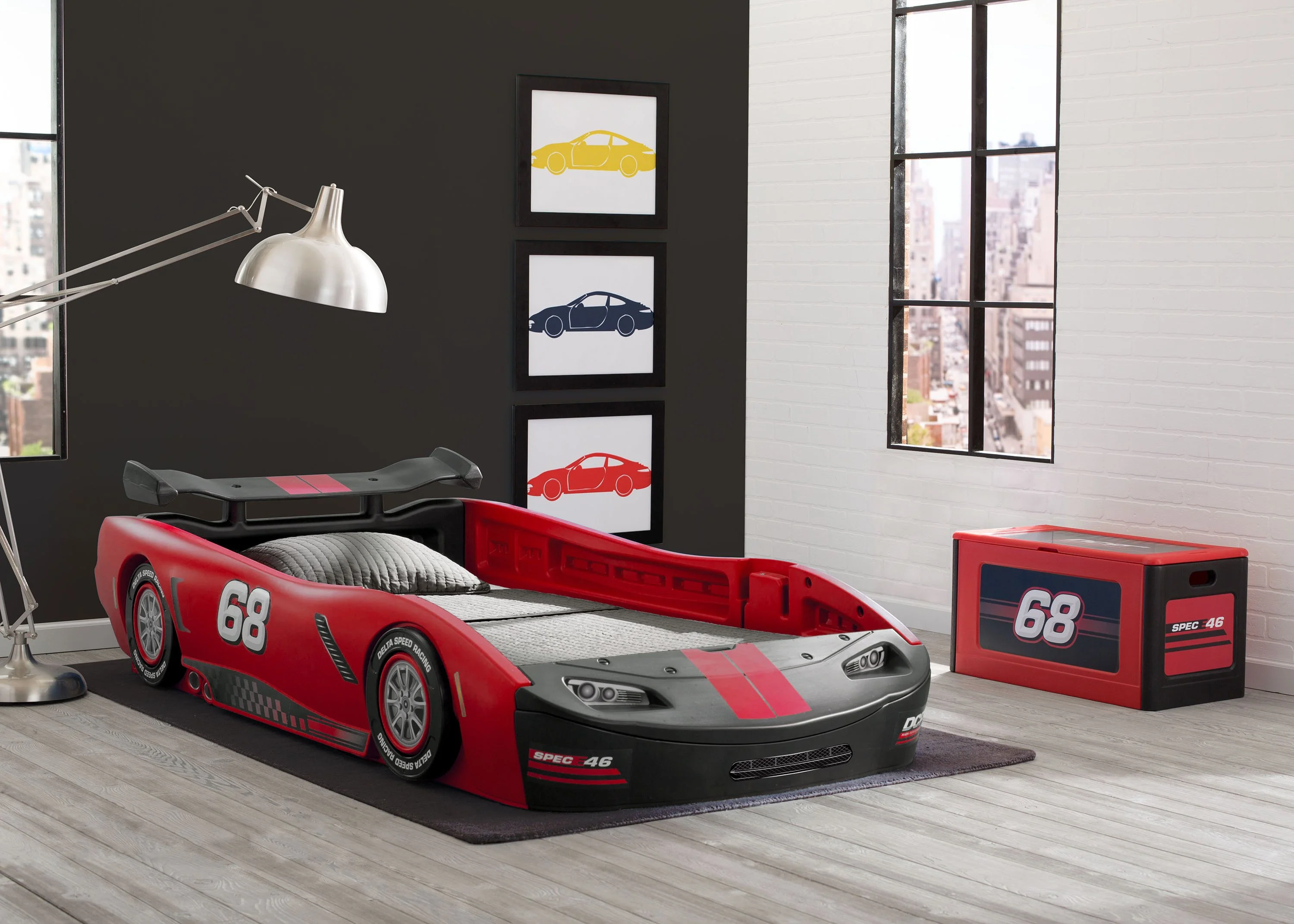 Turbo Race Car Twin Bed - Image 26