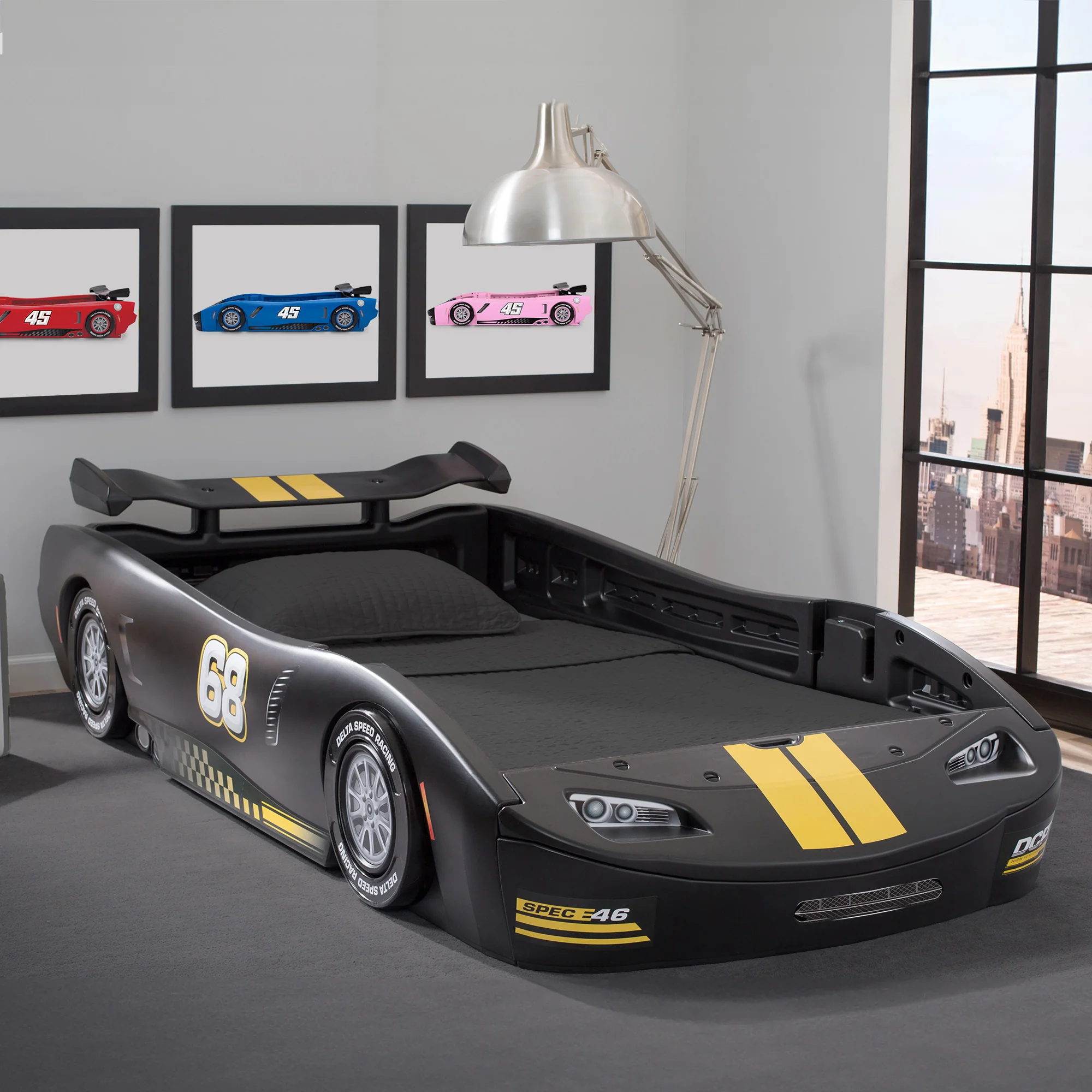 Turbo Race Car Twin Bed - Image 34