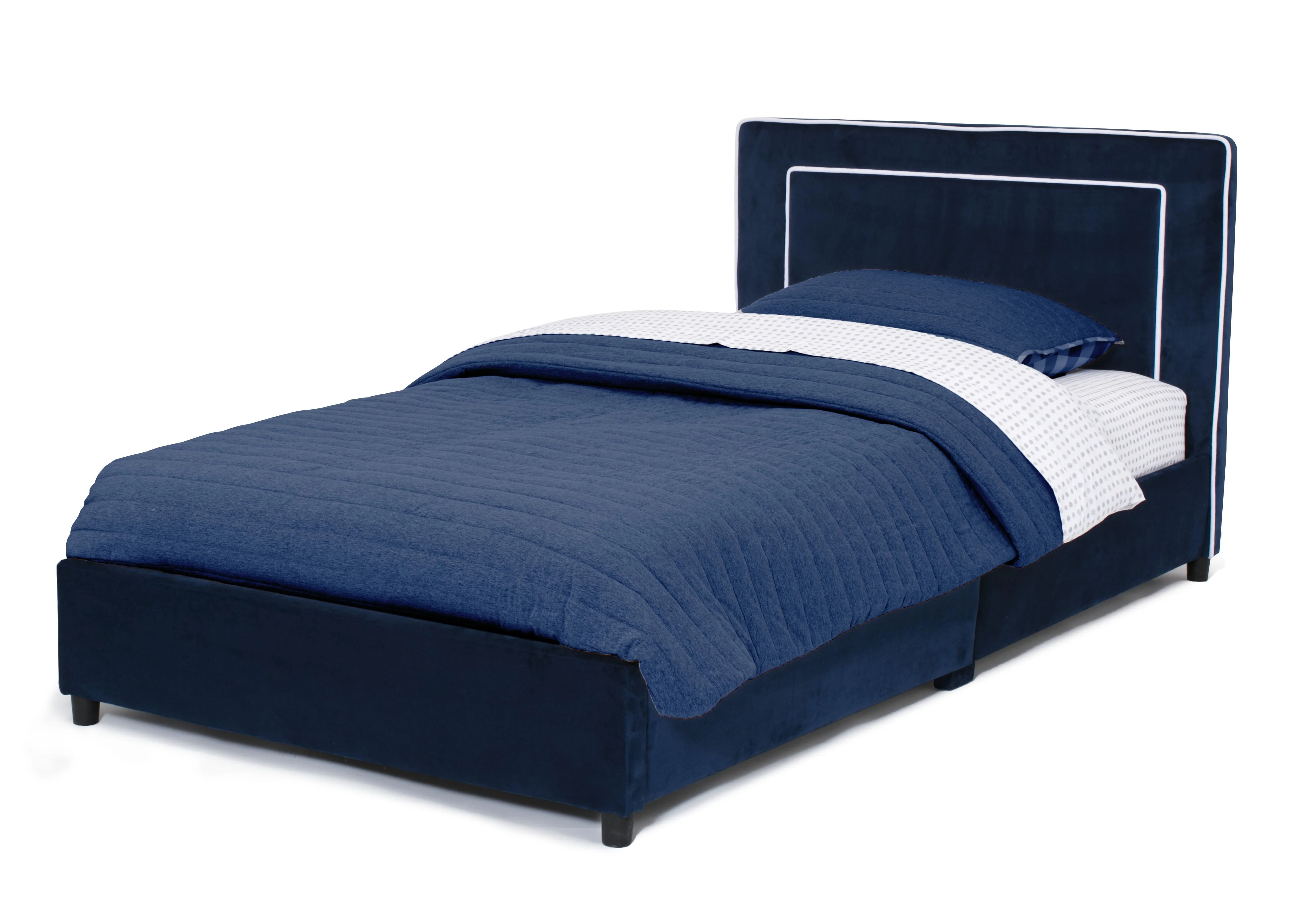 Upholstered Twin Bed - Image 4