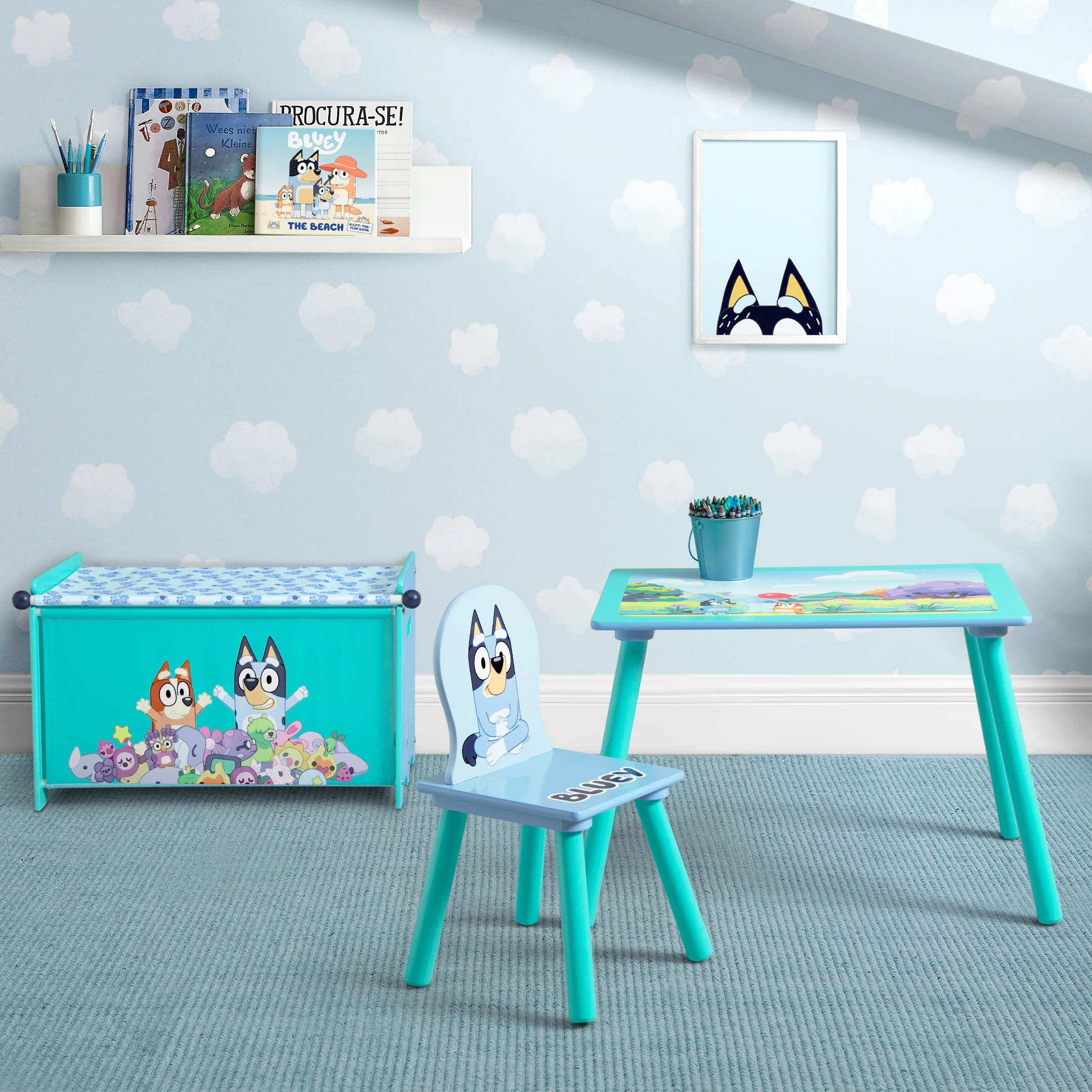 Bluey 3-Piece Toddler Playroom Set - Image 6