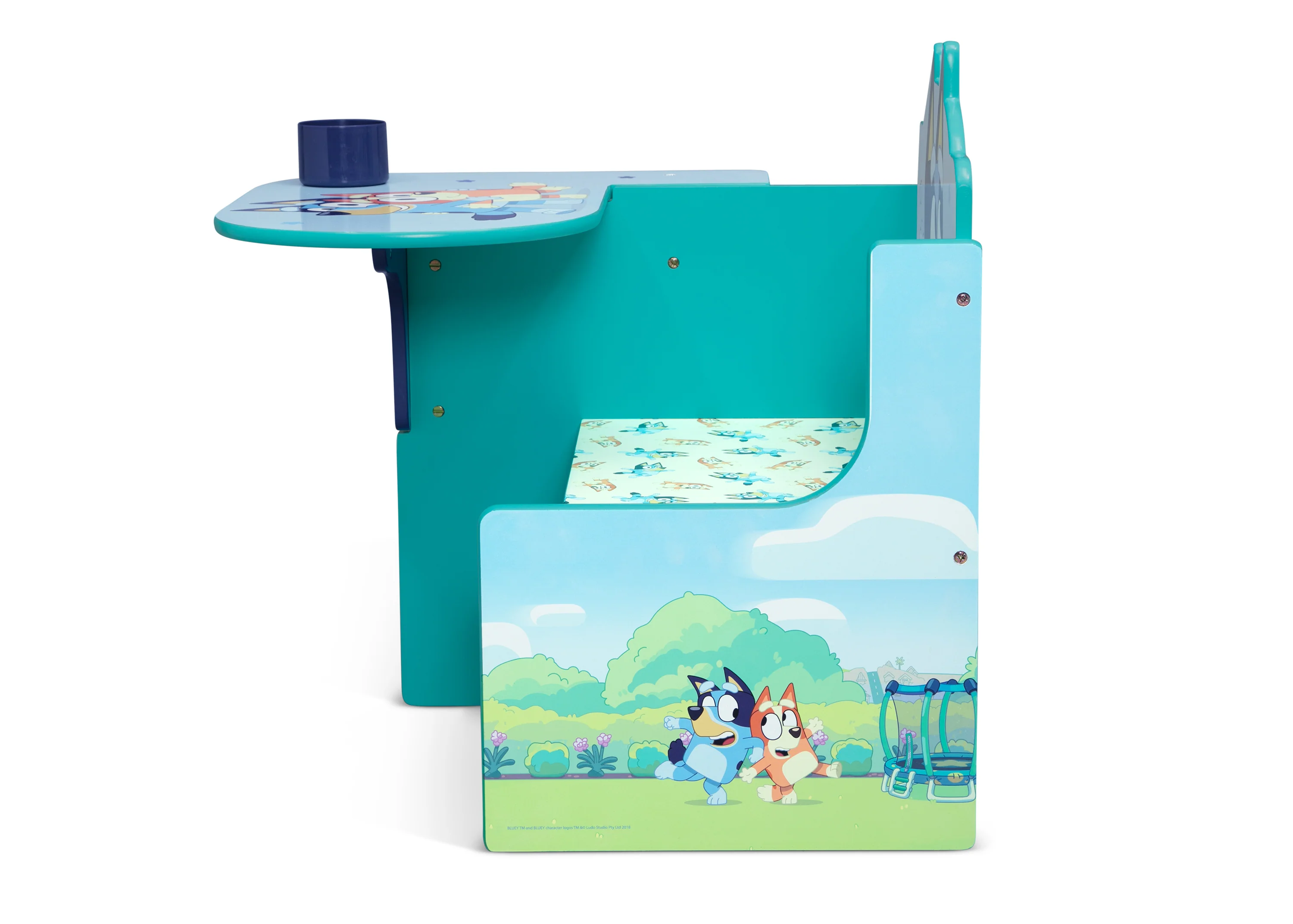 Bluey Chair Desk with Storage Bin - Image 7