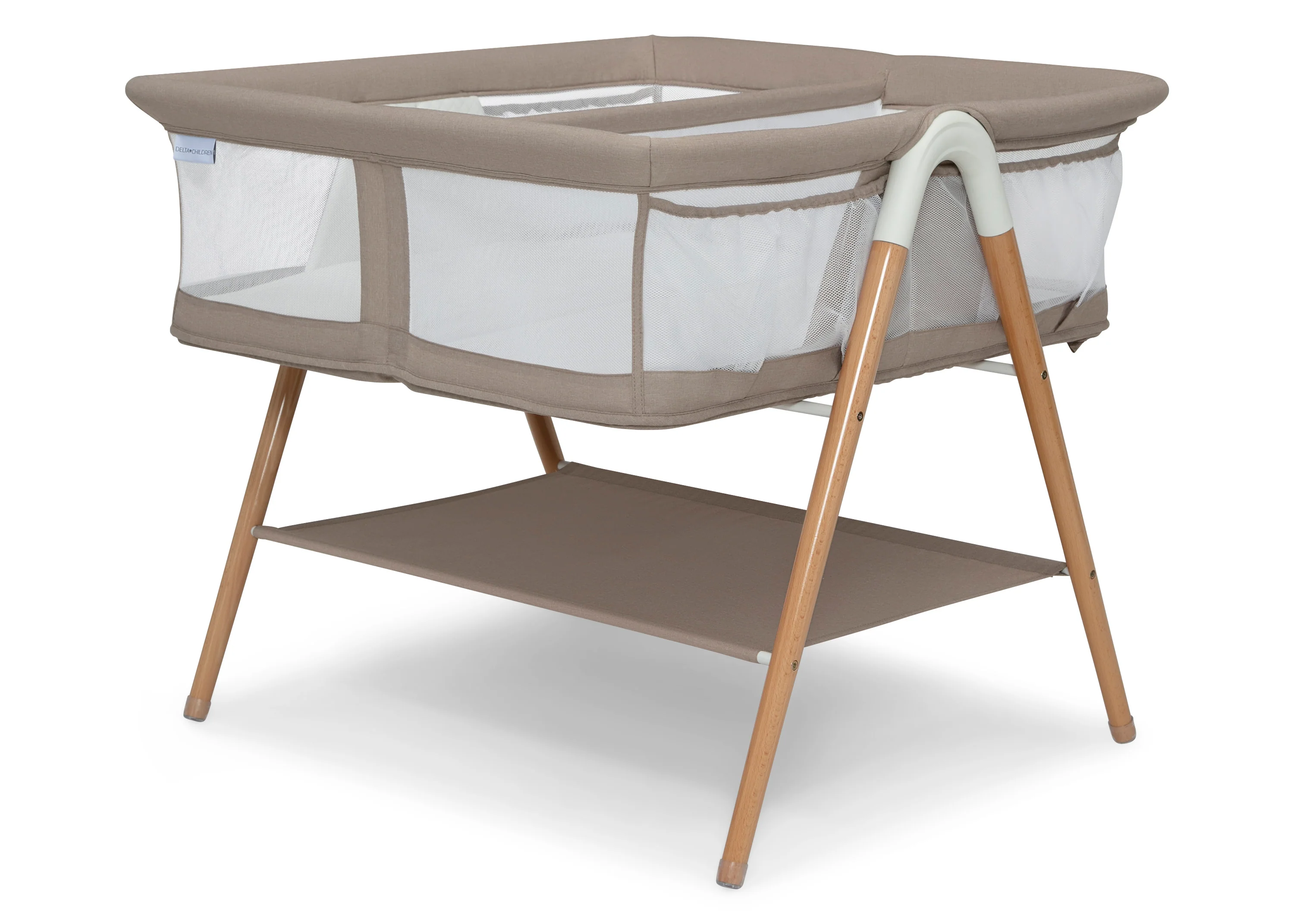 Bondi Beechwood Twin Bassinet - Image 3