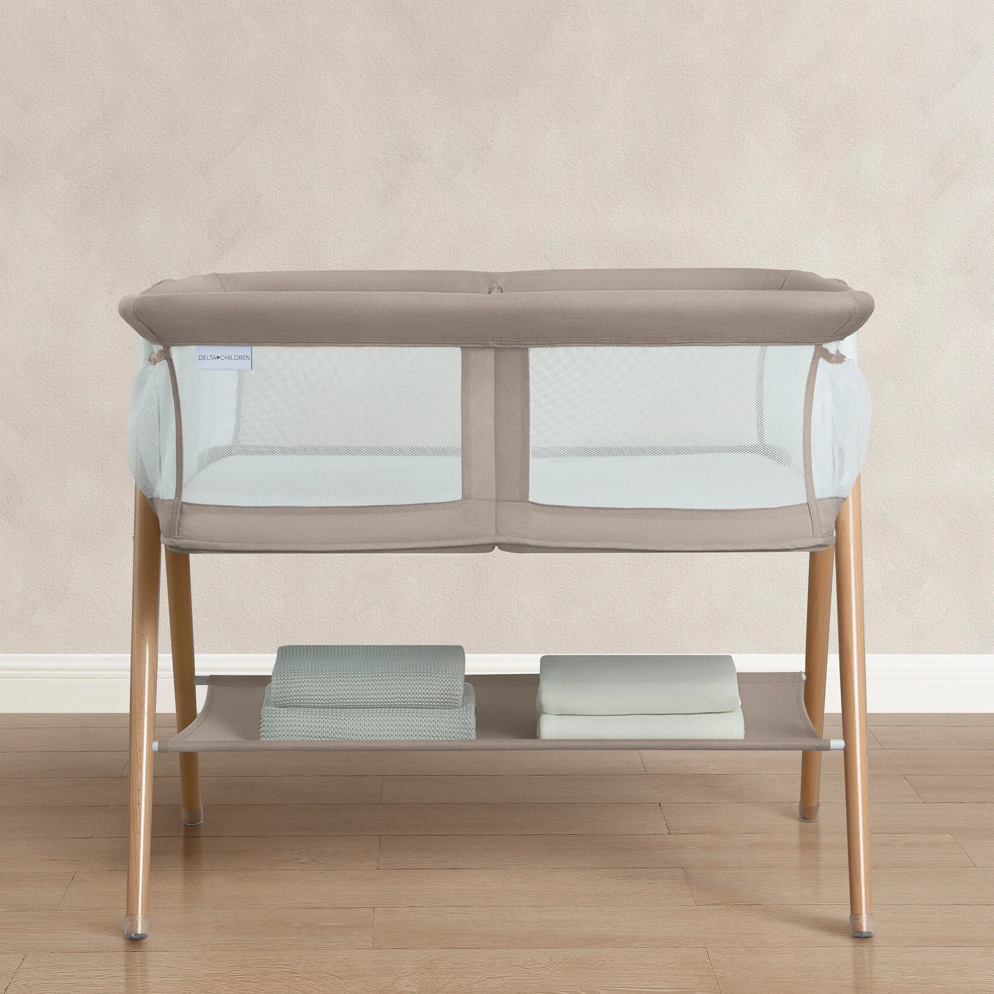 Bondi Beechwood Twin Bassinet - Image 9