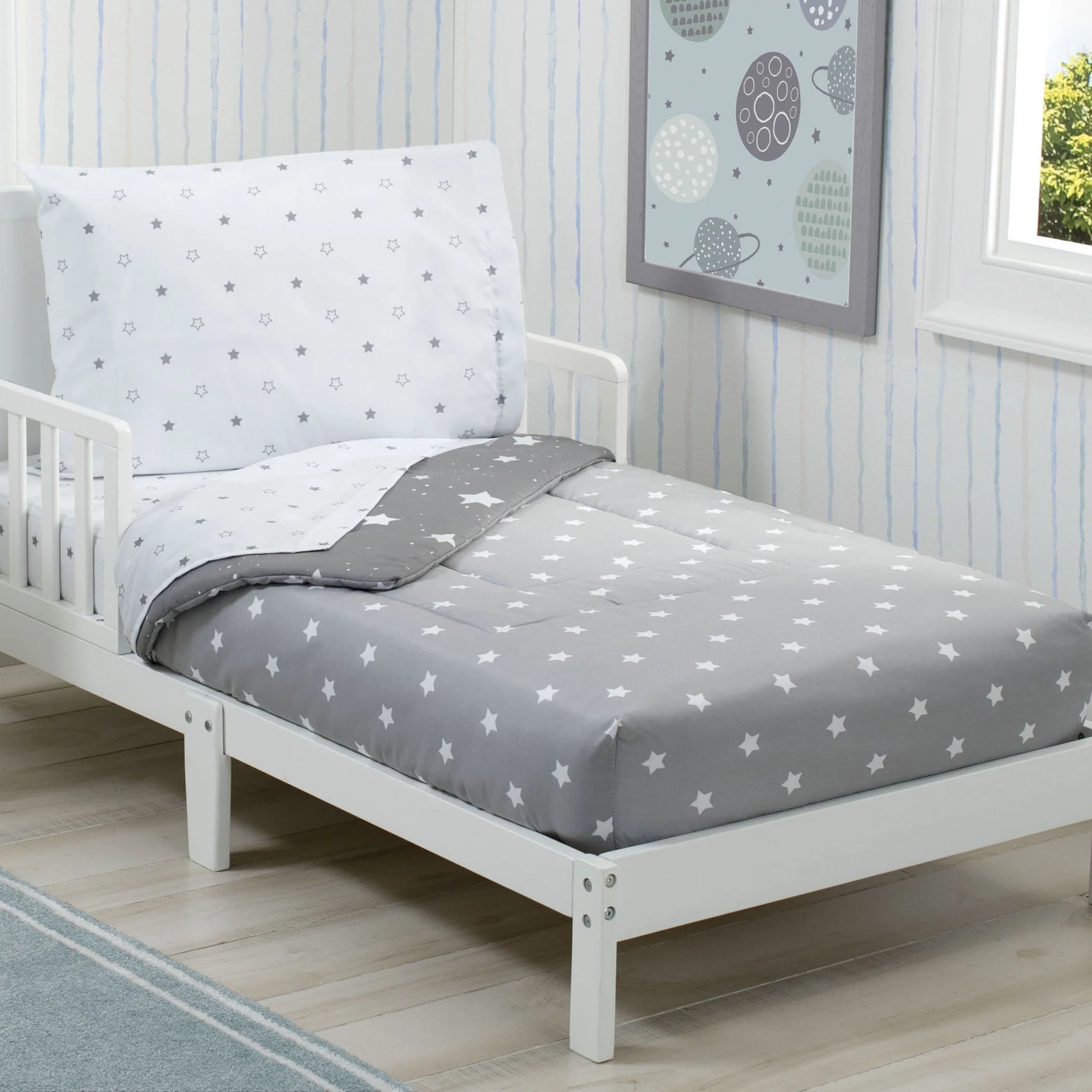 Boys 4-Piece Toddler Bedding Set - Image 3