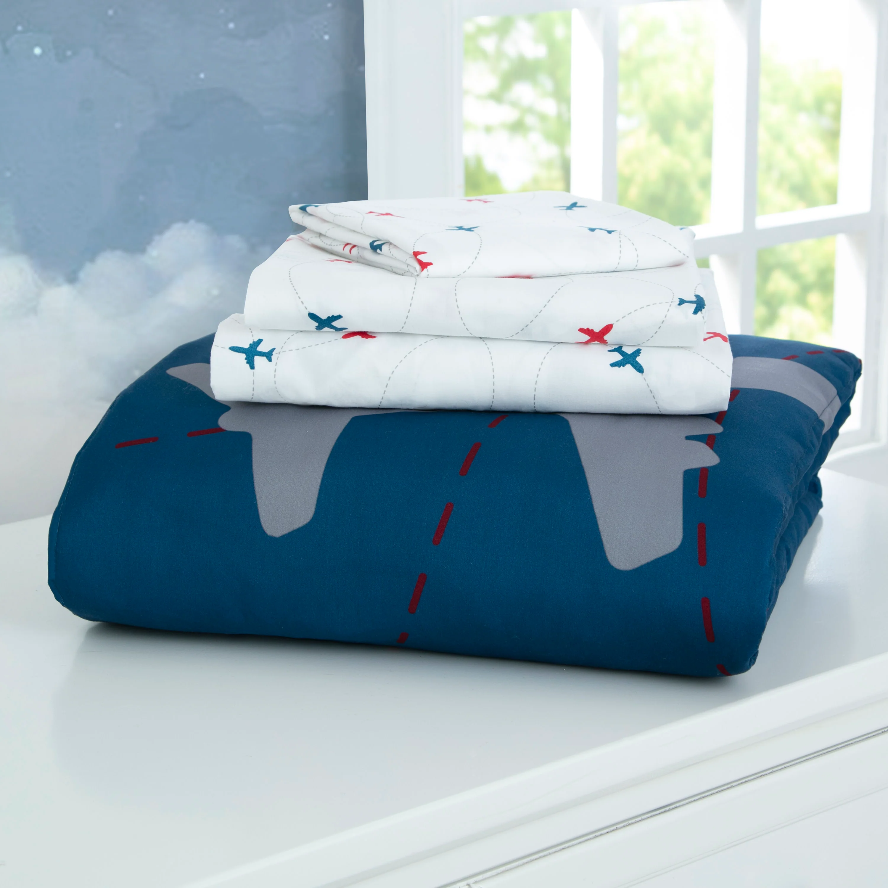 Boys 4-Piece Toddler Bedding Set - Image 9