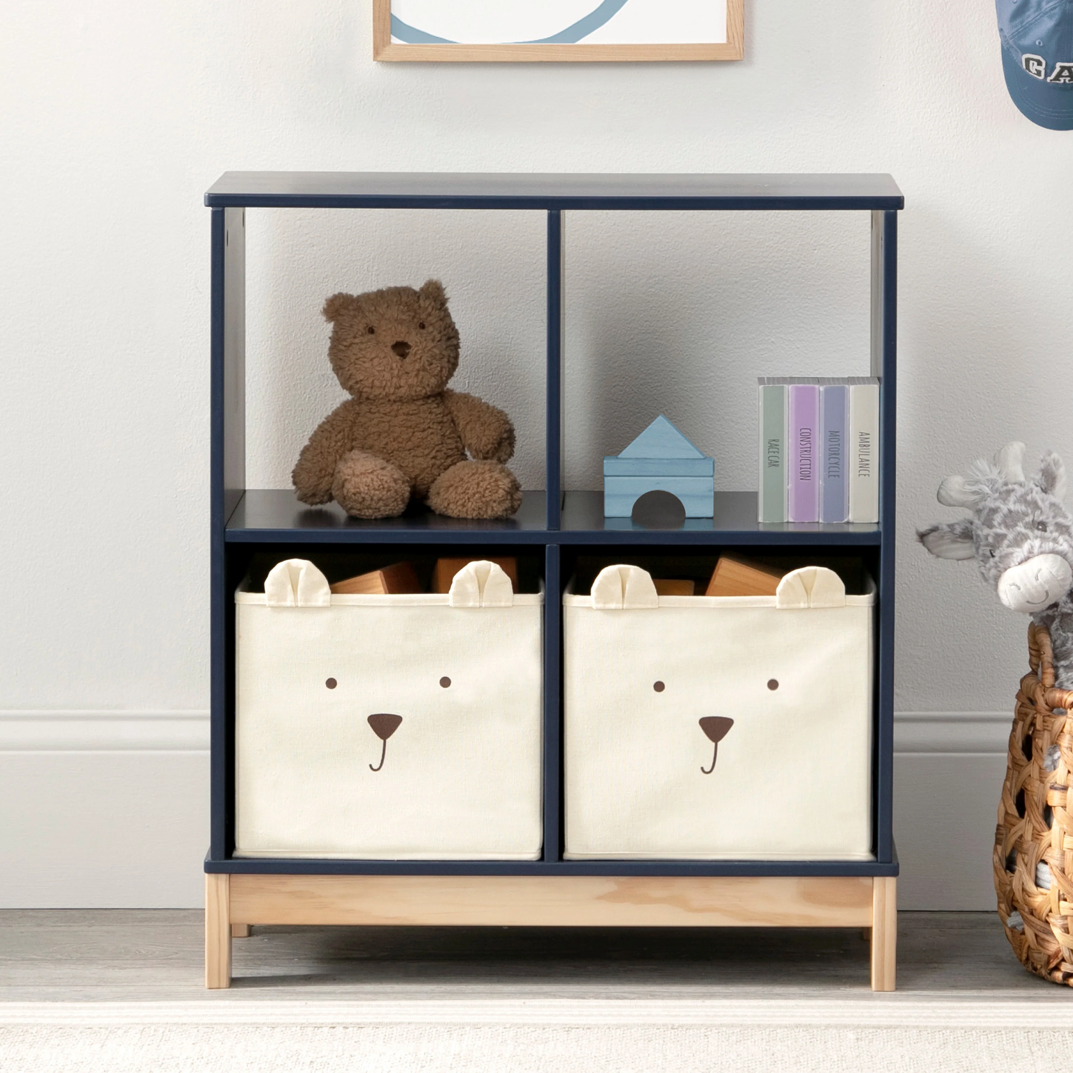 Brannan Bear Bookcase with Bins - Image 13