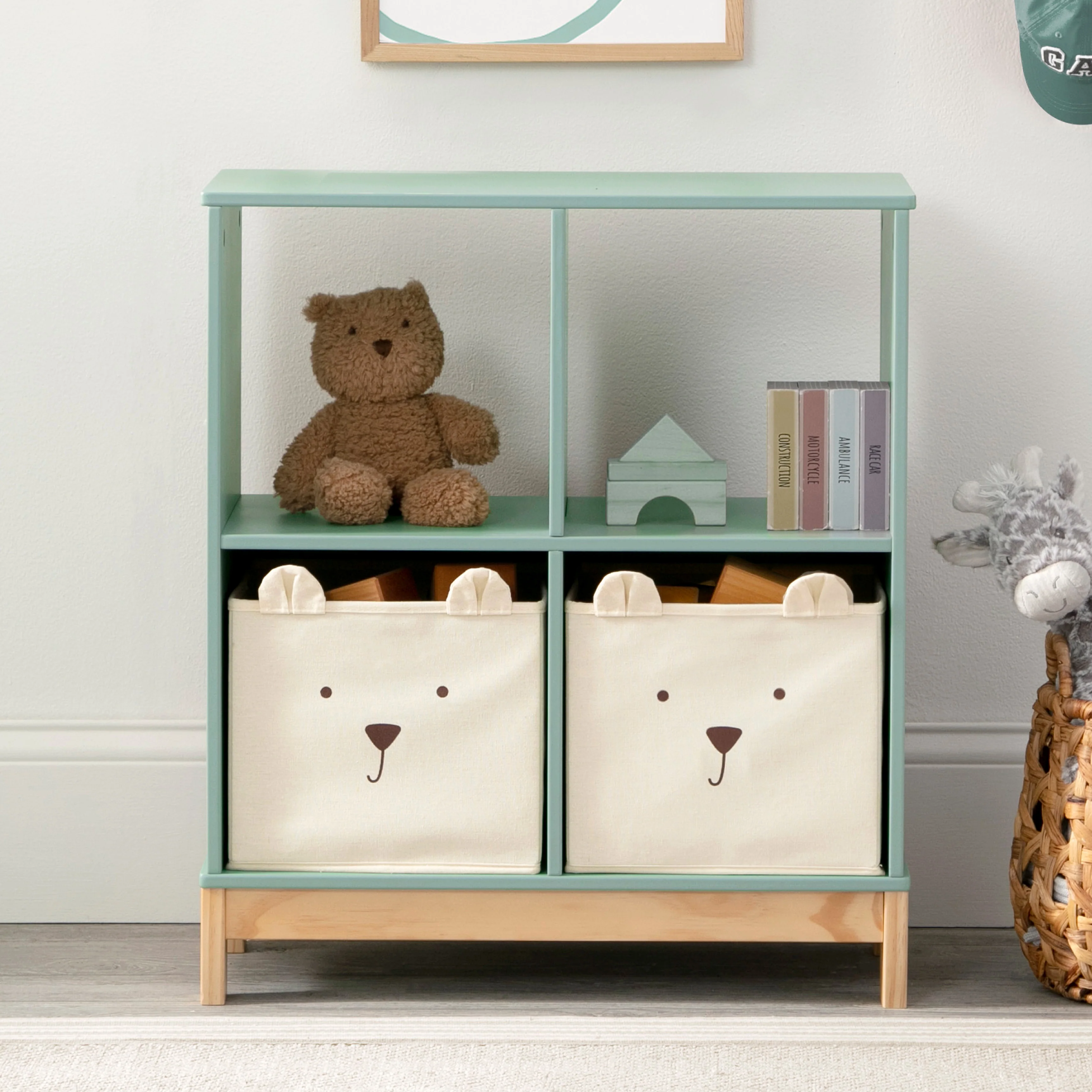 Brannan Bear Bookcase with Bins - Image 17
