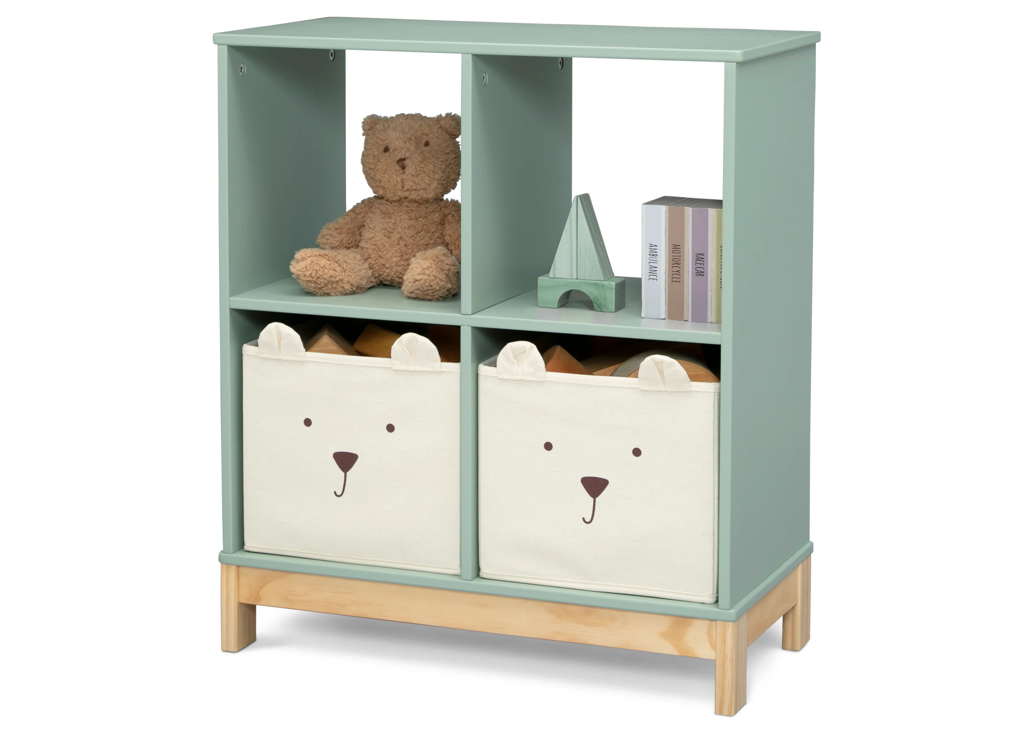 Brannan Bear Bookcase with Bins - Image 18
