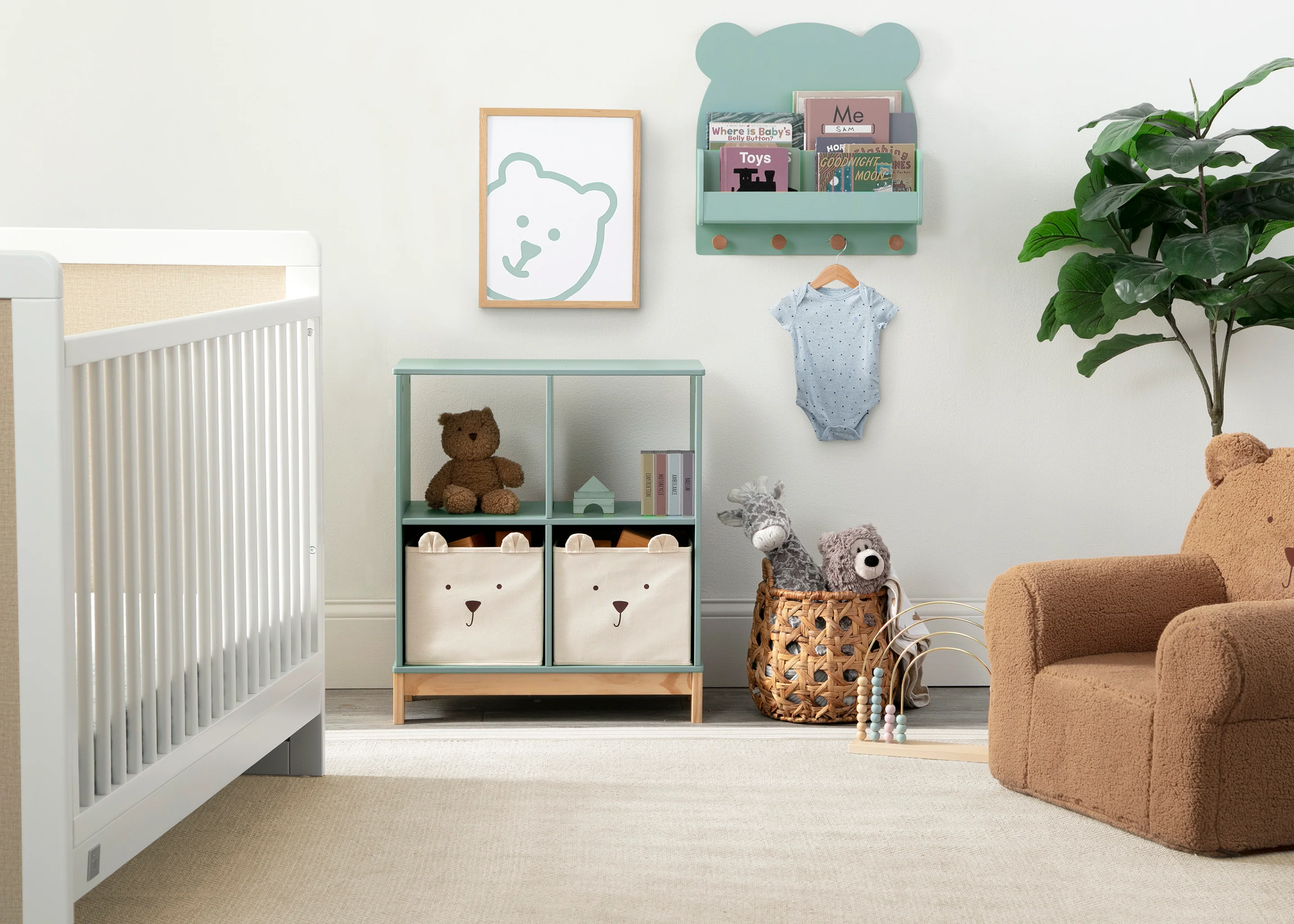 Brannan Bear Bookcase with Bins - Image 29