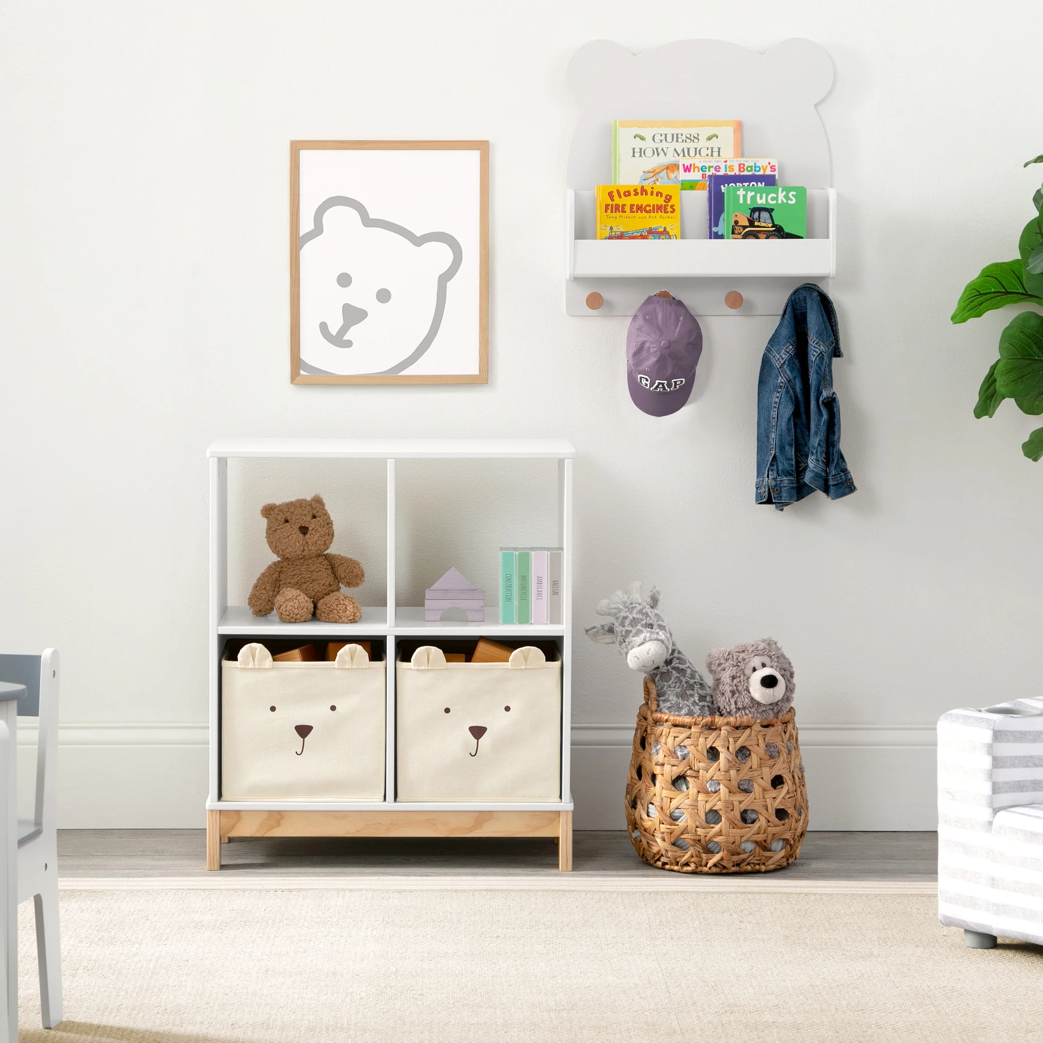 Brannan Bear Bookcase with Bins - Image 39