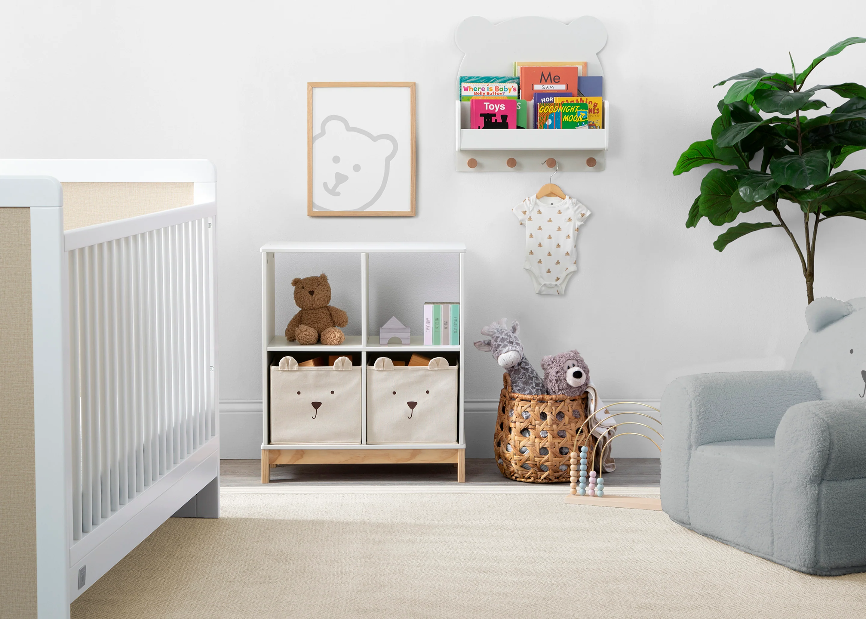 Brannan Bear Bookcase with Bins - Image 43