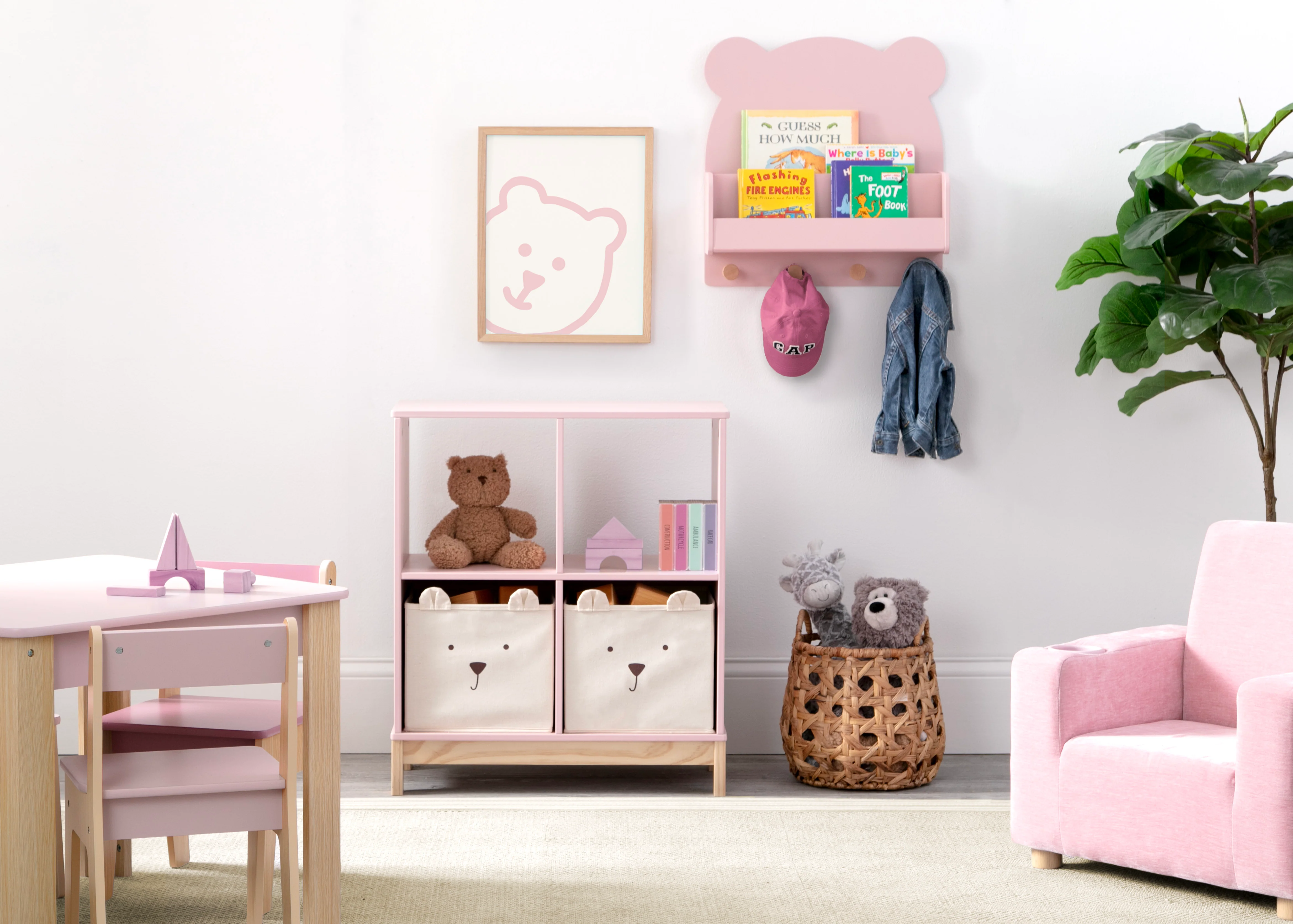 Brannan Bear Bookcase with Bins - Image 45