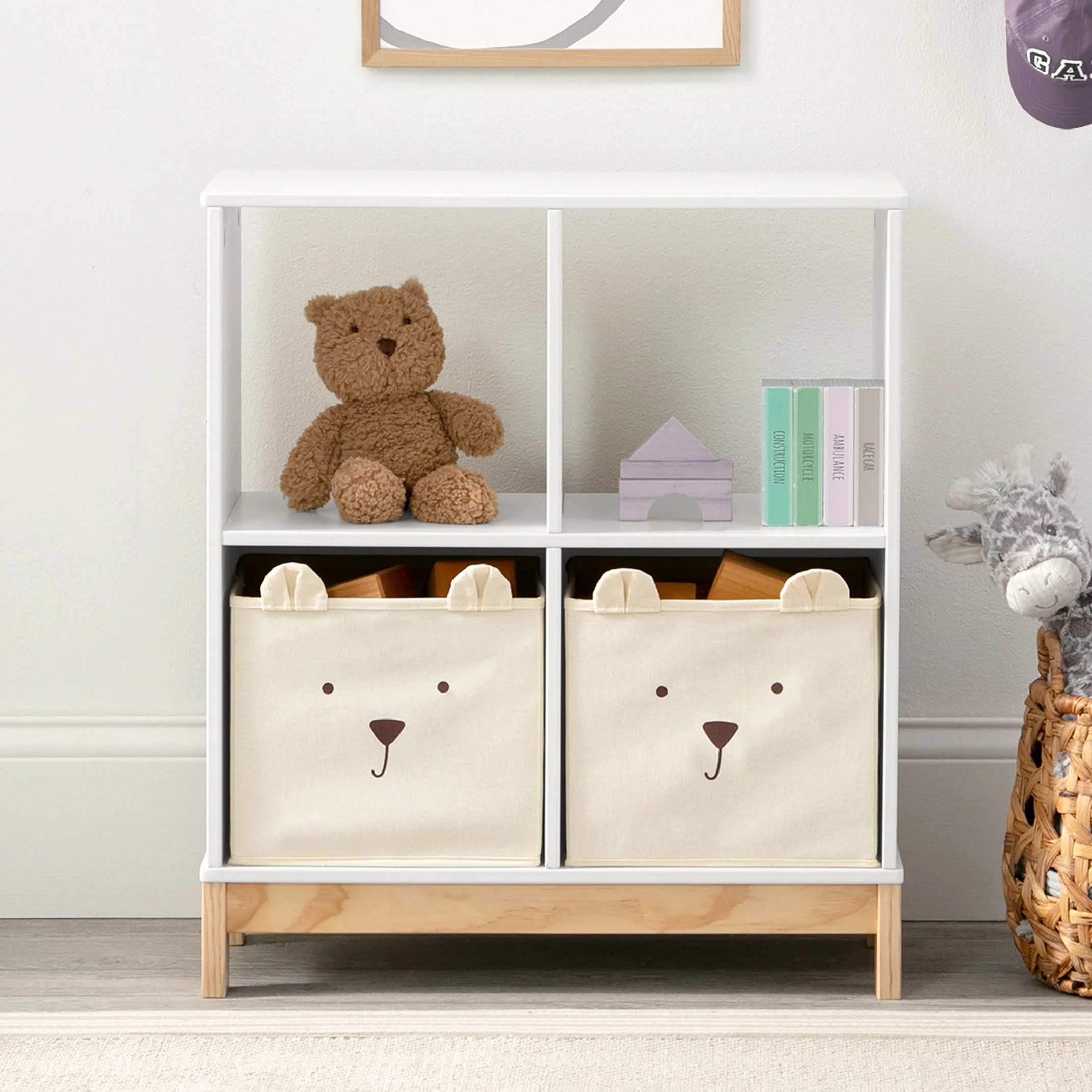 Brannan Bear Bookcase with Bins - Image 53