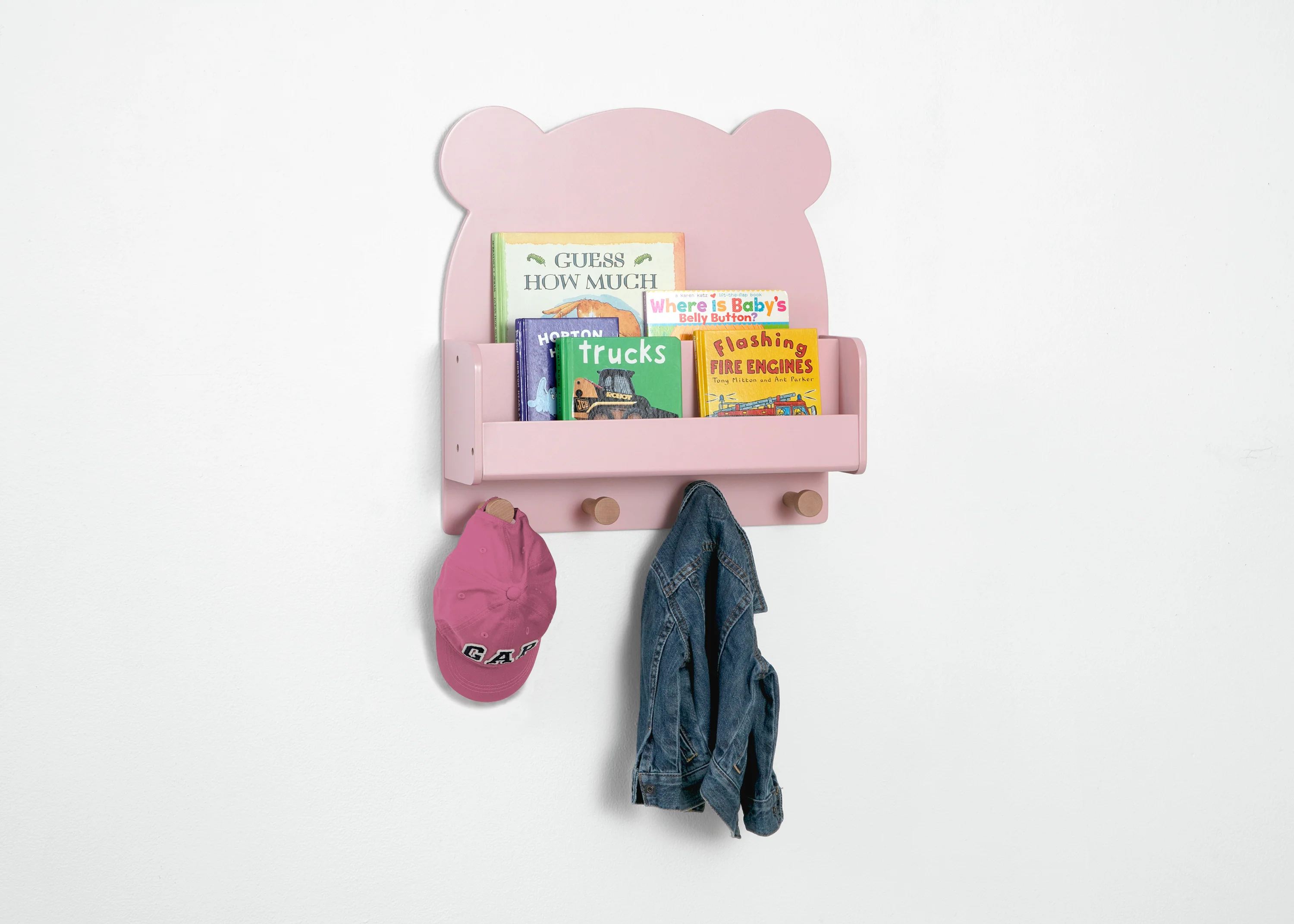 Brannan Bear Wall Shelf with 4 Hooks - Image 23