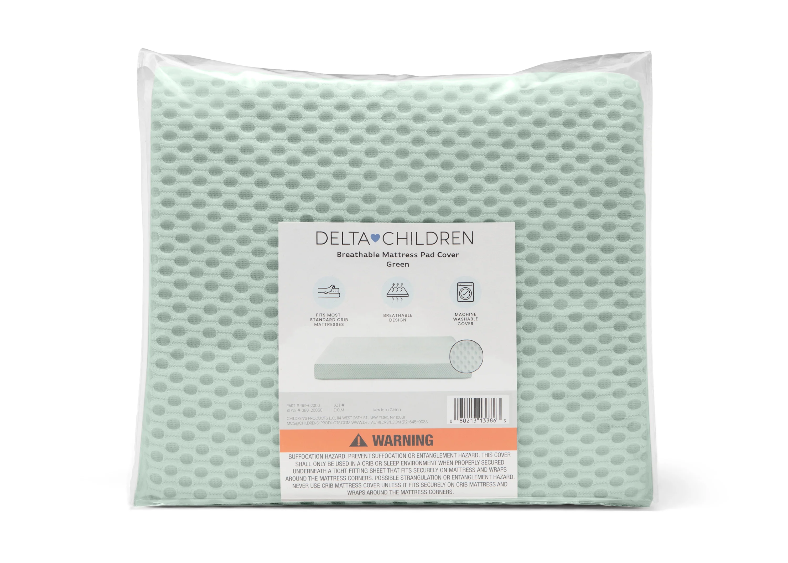 100% Breathable Crib Mattress Pad Cover - Image 9