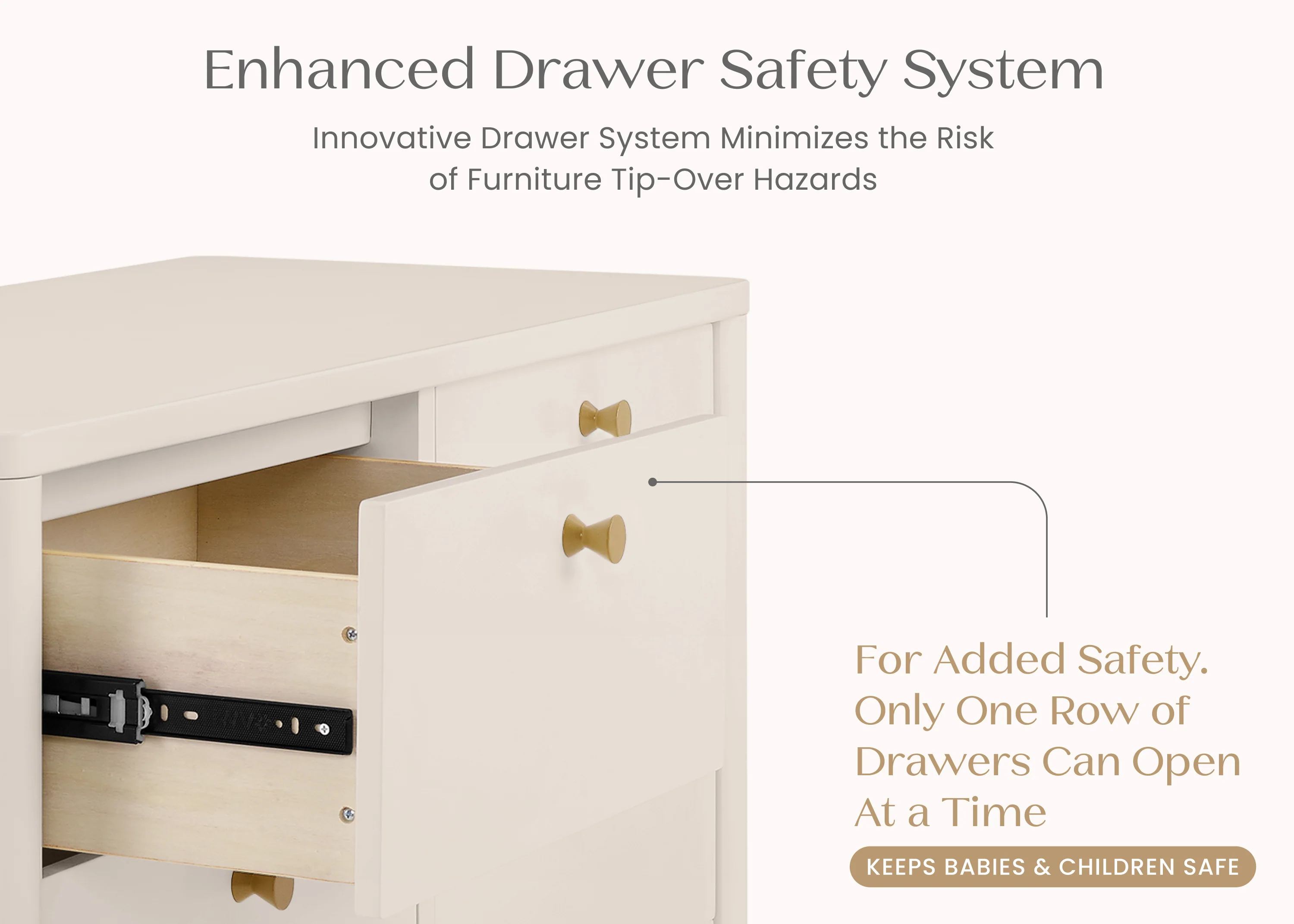 Brooks 6 Drawer Dresser with Interlocking Drawers - Image 21